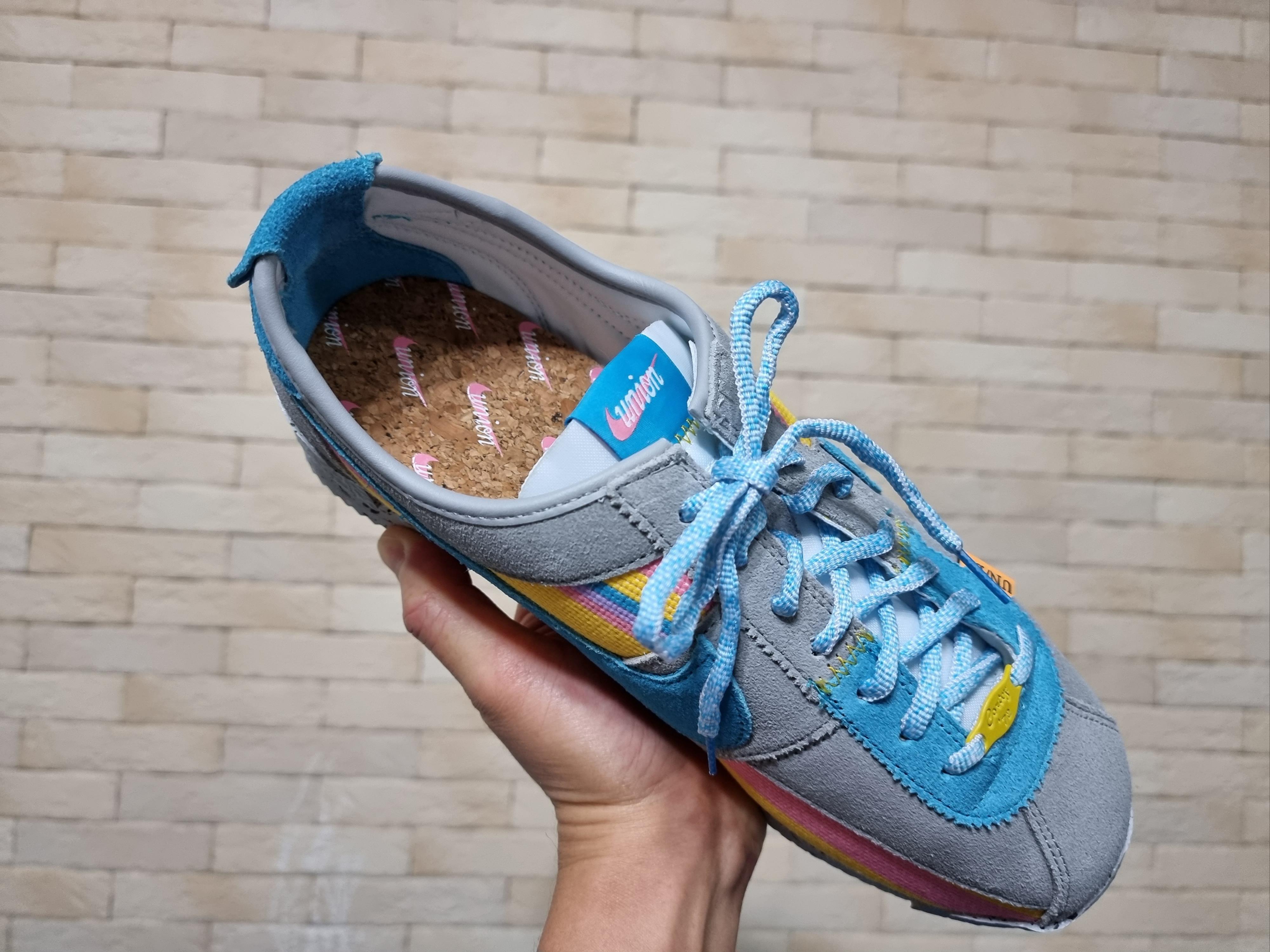 Nike x Union Cortez SP Light Smoke 착용 스타일 - 4