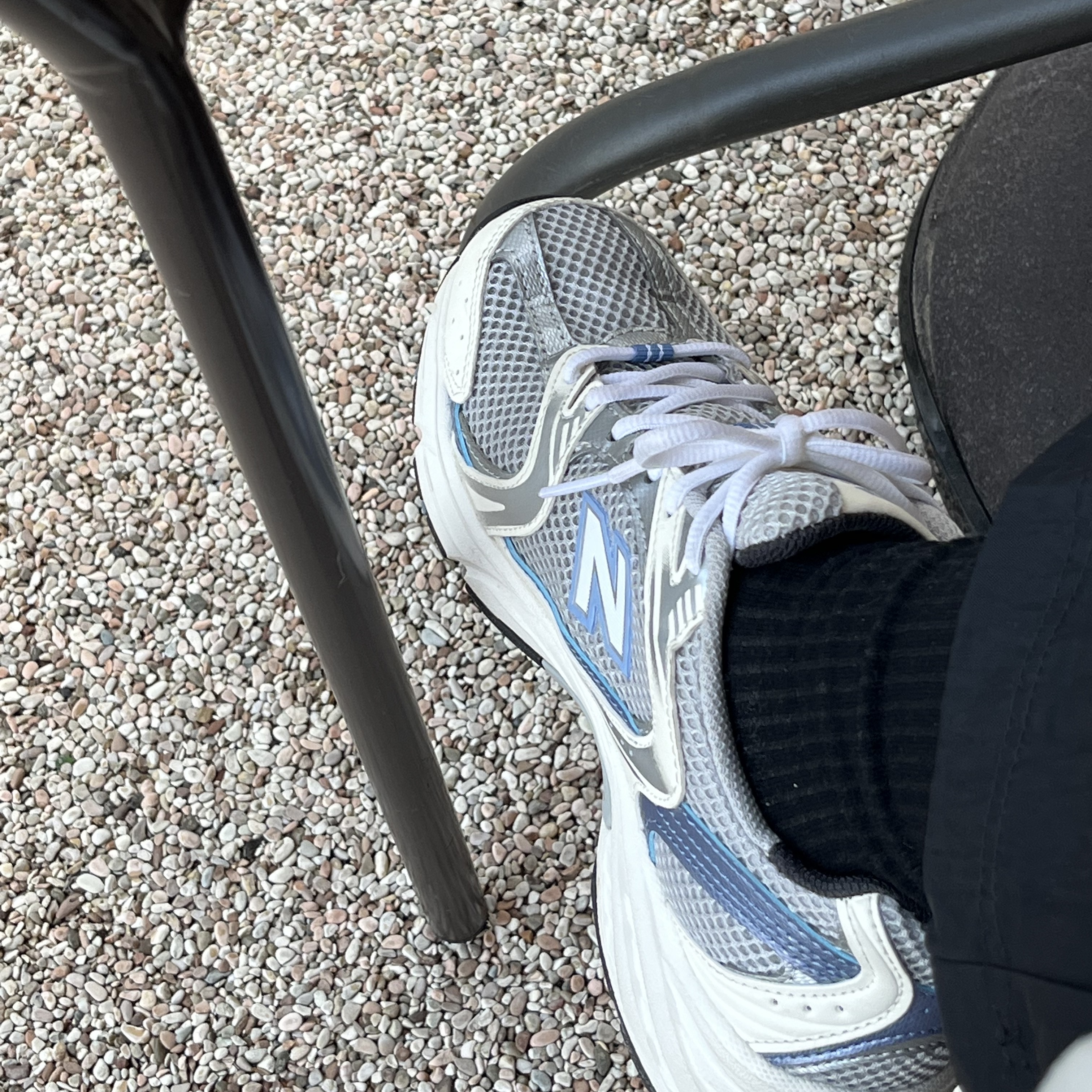 New Balance 530 Steel Blue 착용 스타일