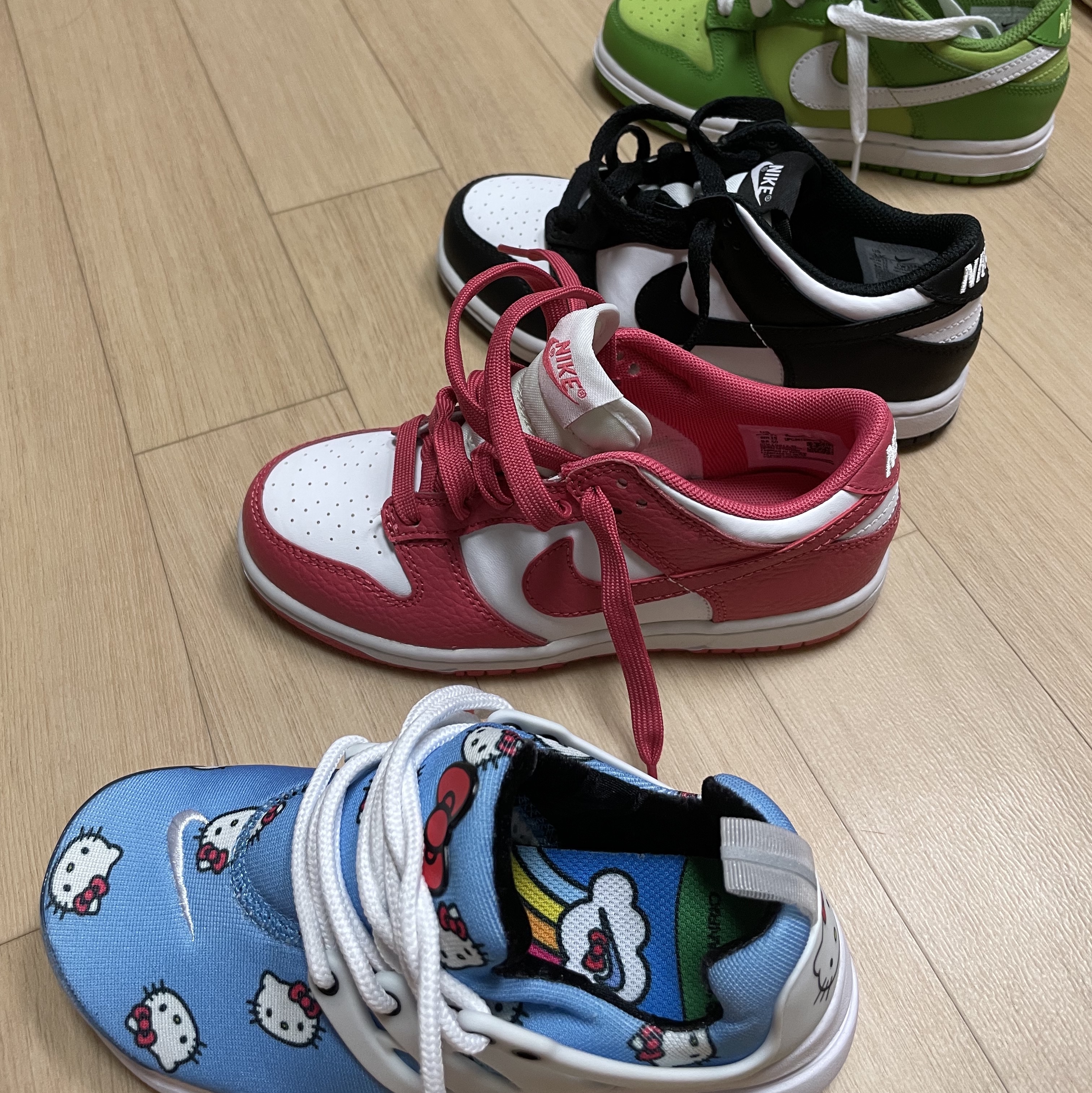 (PS) Nike x Hello Kitty Air Presto University Blue 착용 스타일