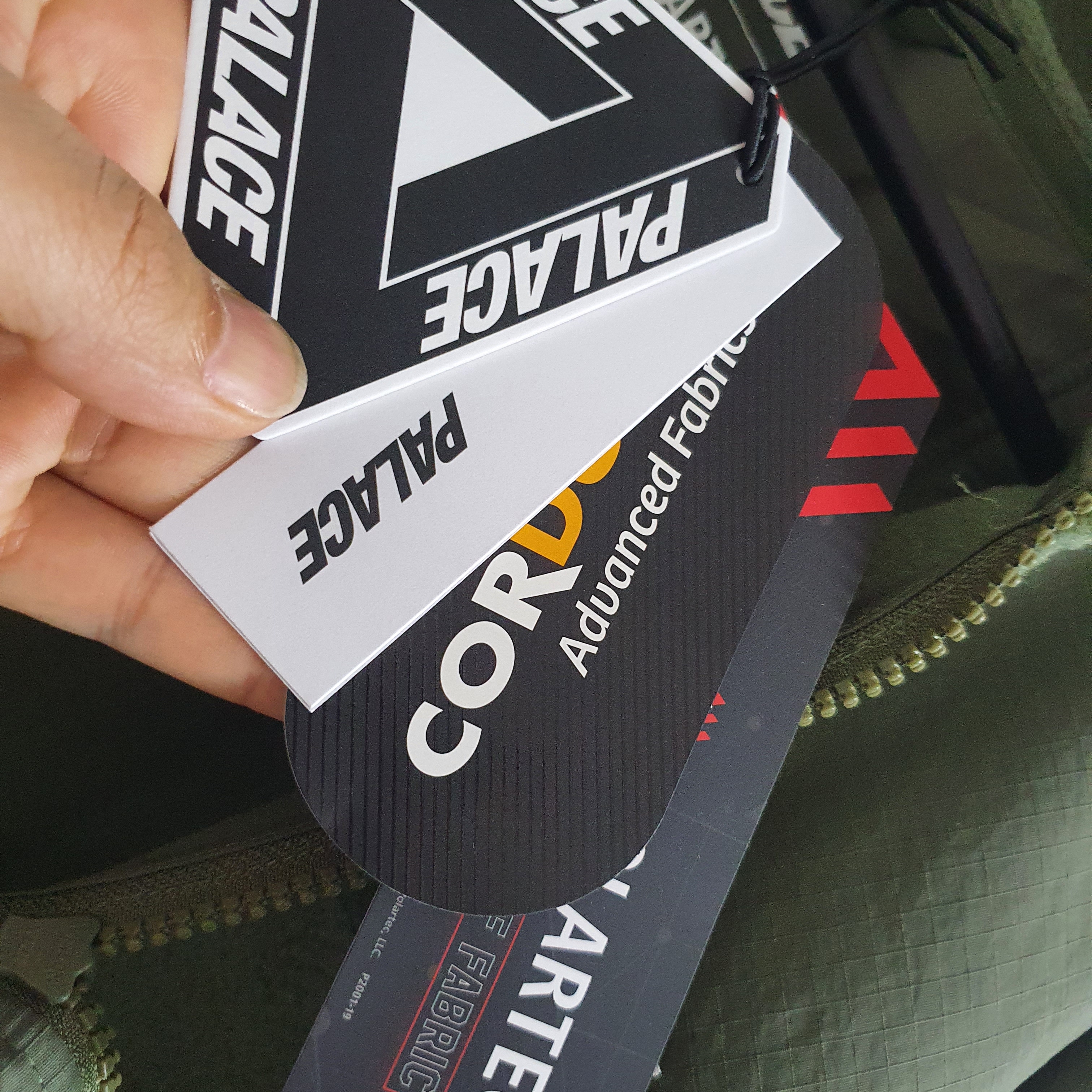 Palace Polartec Double Zip Funnel Olive - 22FW 착용 스타일 - 4