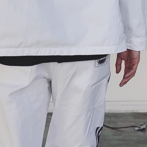 Adidas x Prada Superstar White Black 착용 스타일 - 5