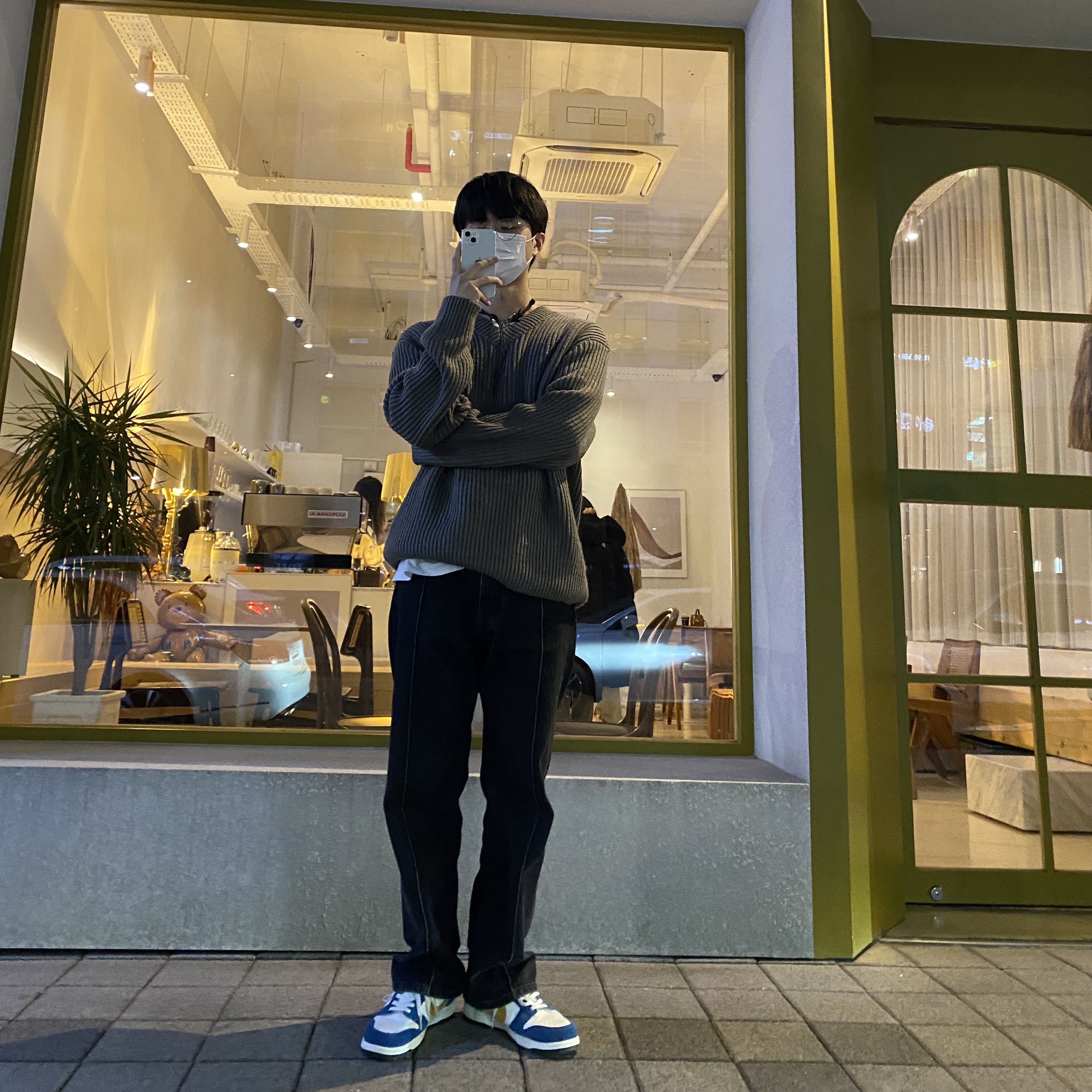 Nike x Kasina Dunk Low 80's Bus 착용 스타일