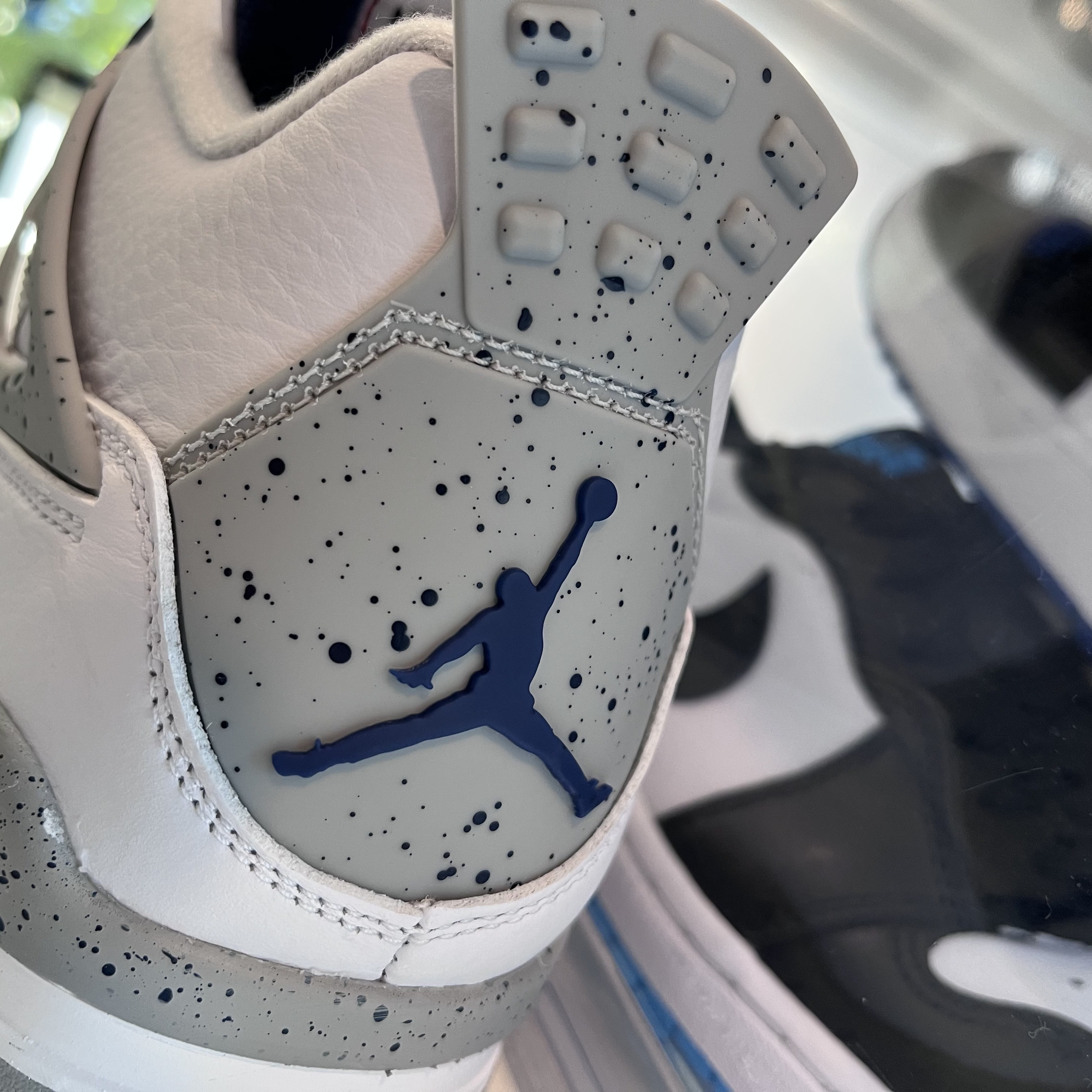 Jordan 4 Retro Midnight Navy 착용 스타일 - 1