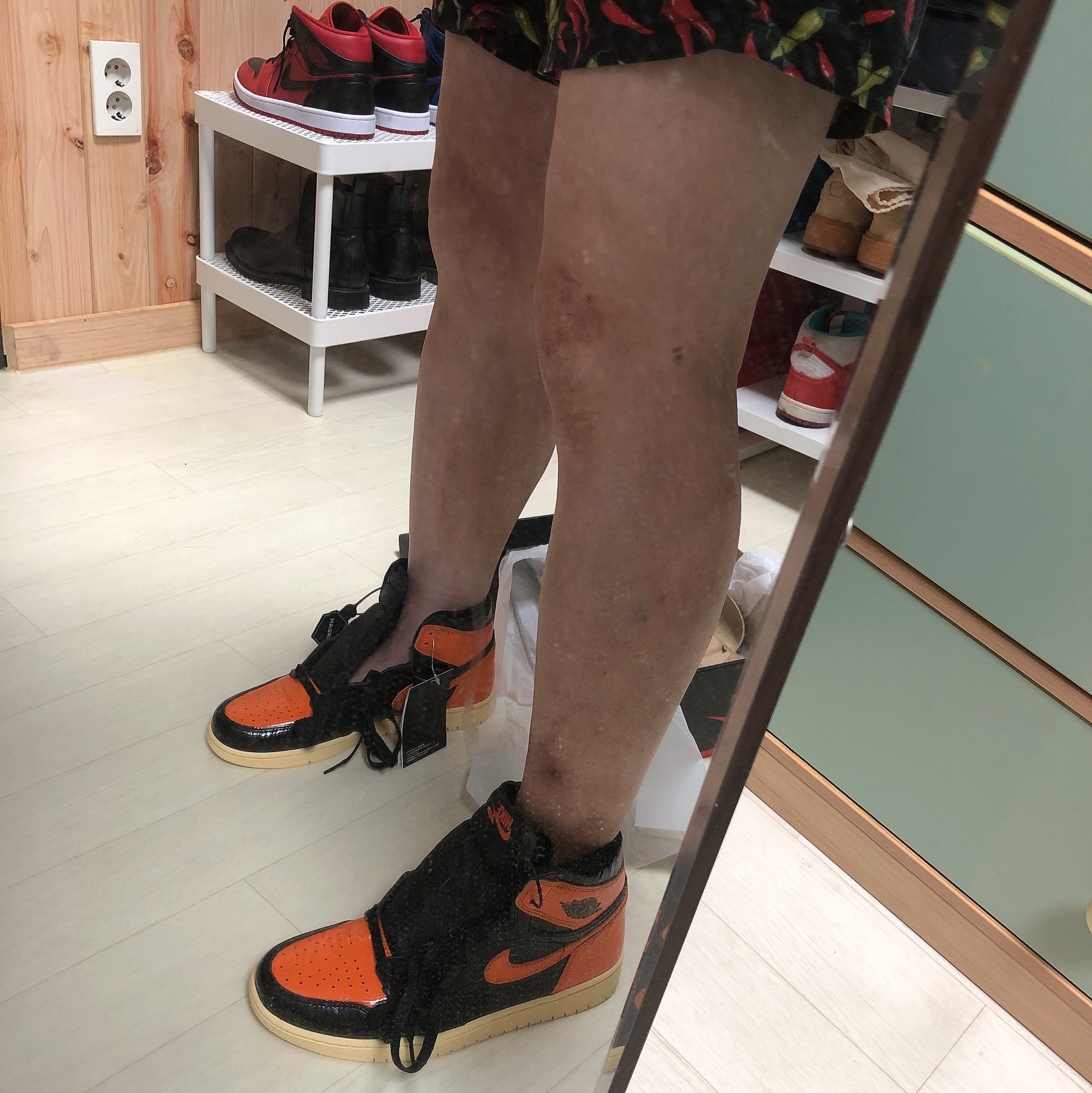 Jordan 1 Retro High Shattered Backboard 3.0 착용 스타일 - 1