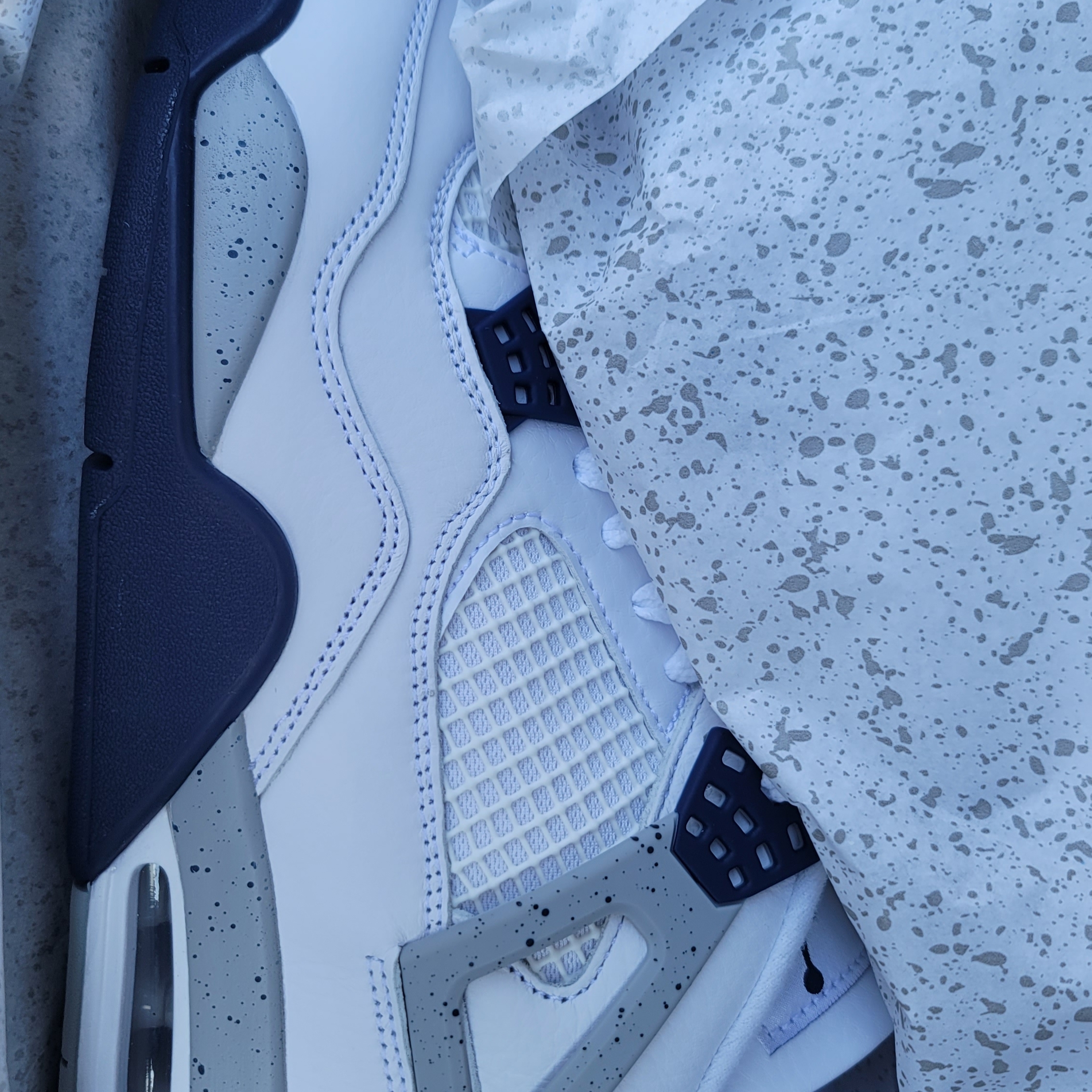 Jordan 4 Retro Midnight Navy 착용 스타일