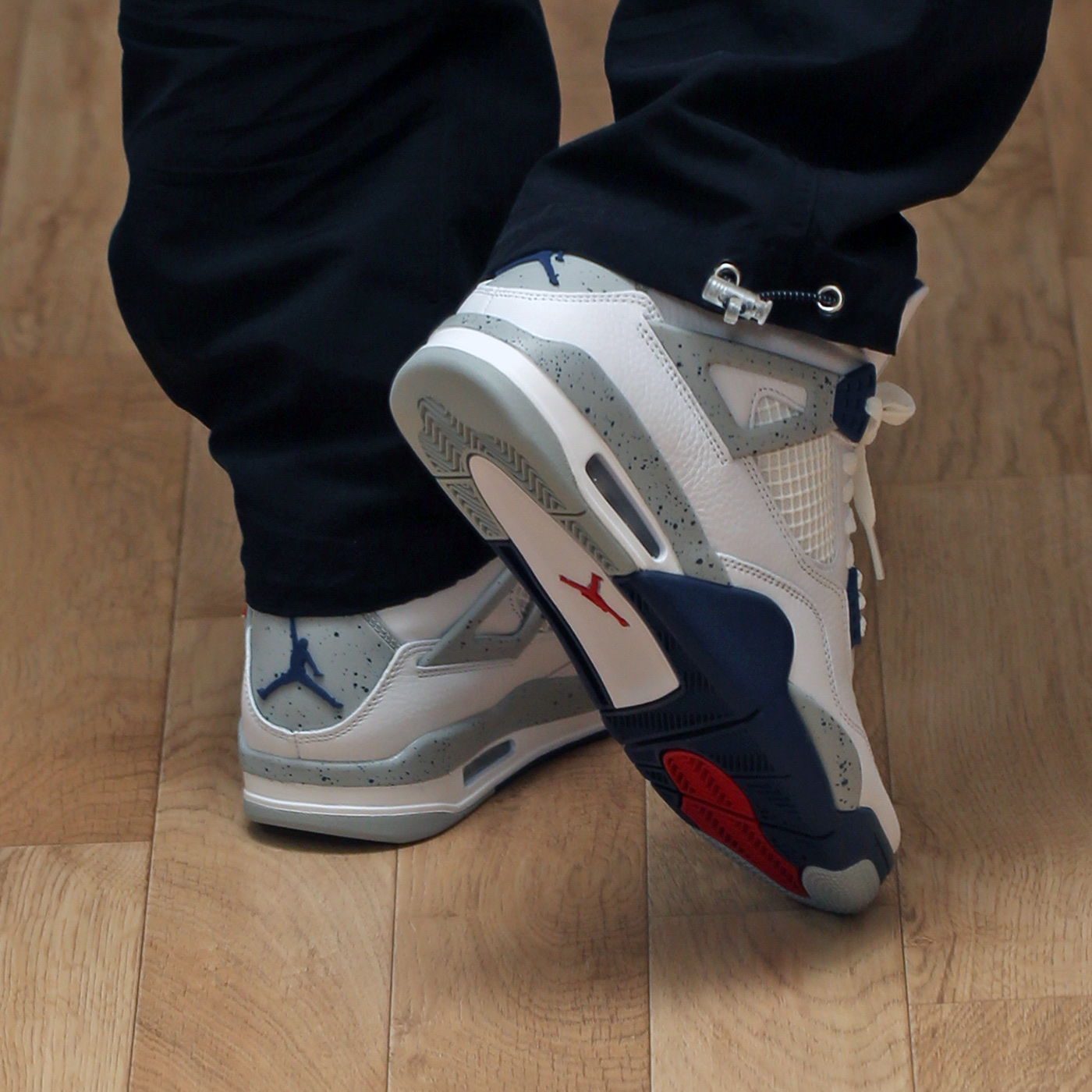 Jordan 4 Retro Midnight Navy 착용 스타일 - 4