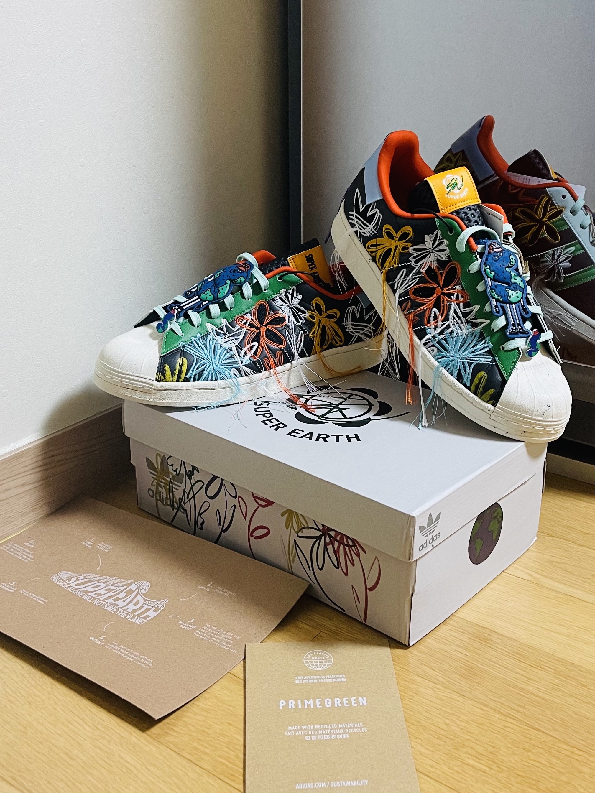 Adidas x Sean Wotherspoon Superstar Superearth Black 착용 스타일