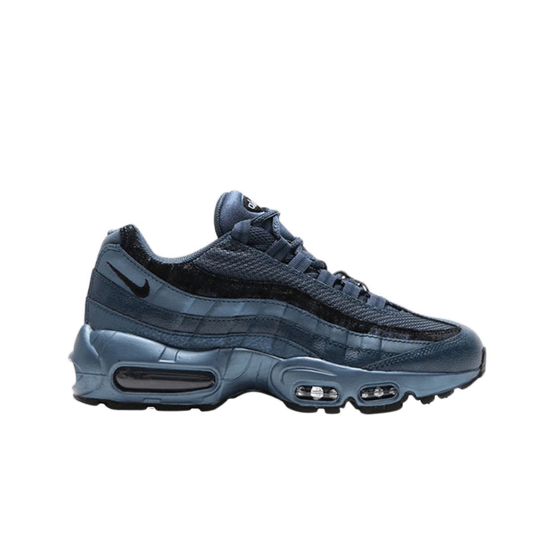 (W) 나이키 에어맥스 95 프리미엄 메탈릭 아머리 네이비((W) Nike Air Max 95 Premium Metallic Armory Navy) - 1