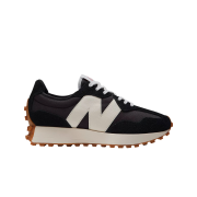 (W) New Balance 327 Black White