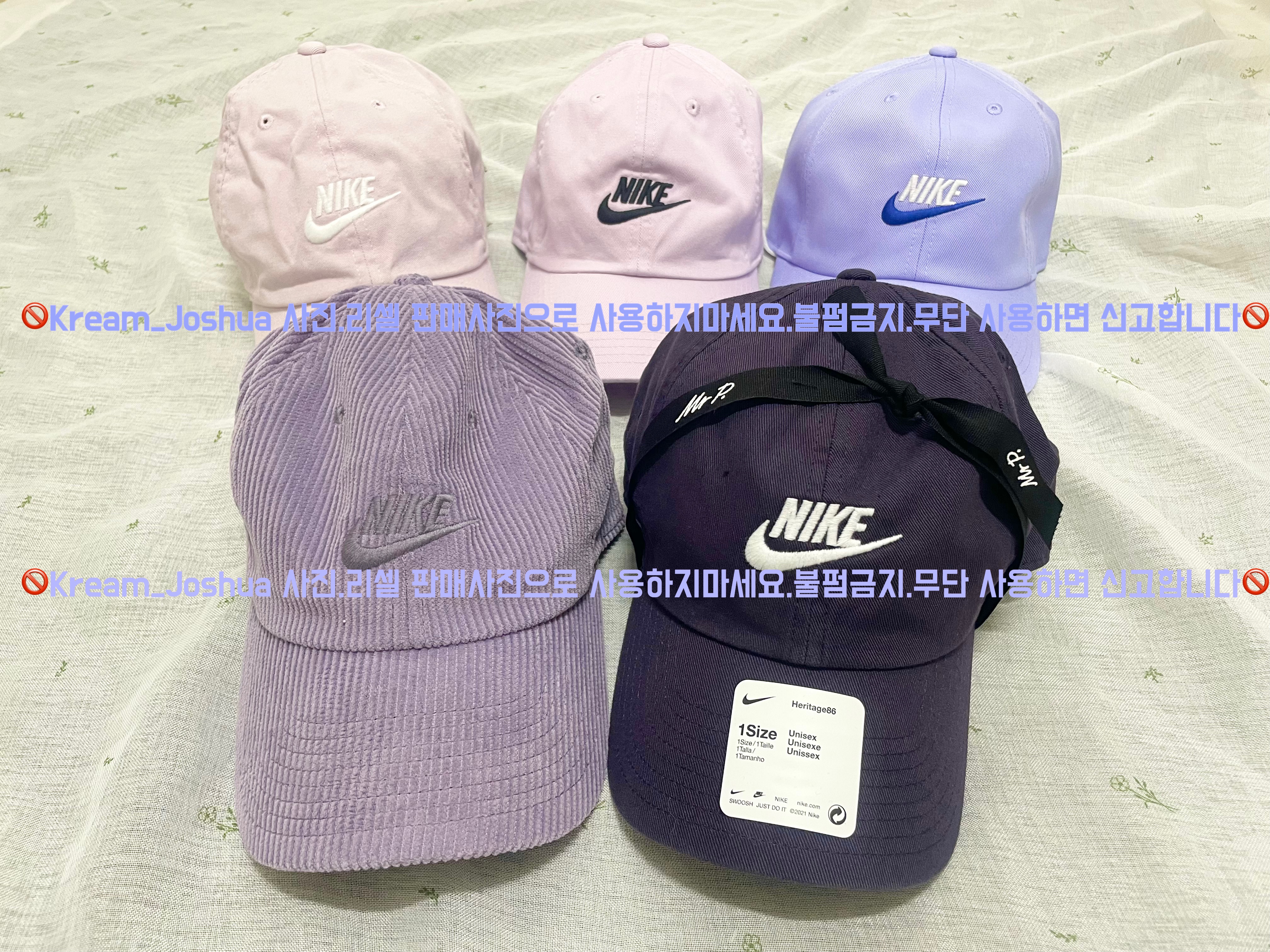 Nike Heritage 86 Futura Washed Cap Gorge Green, Nike Heritage 86 Futura Washed Cap Light Bone μ°©μ© μ€νμΌ - 3