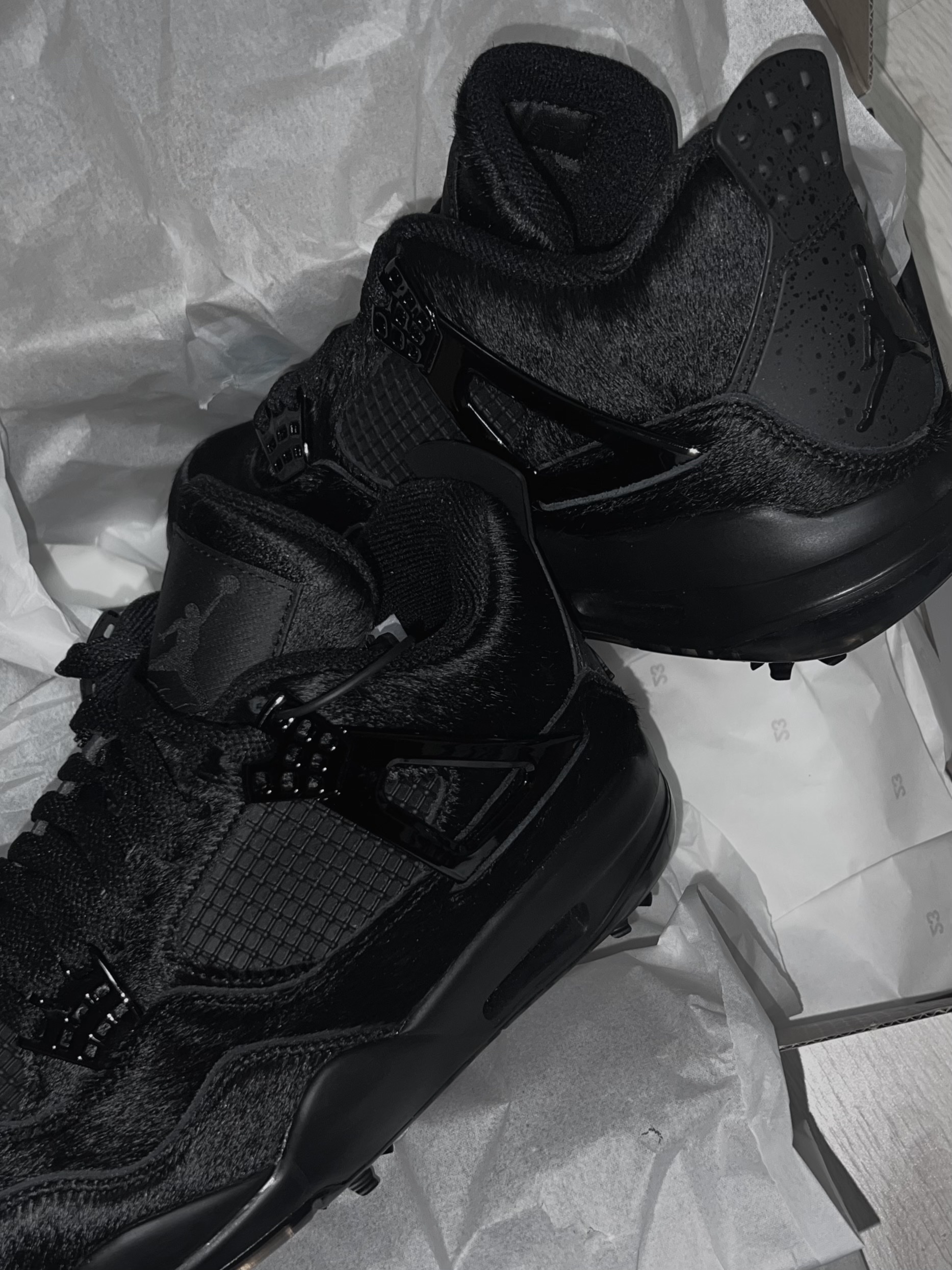 Jordan 4 Golf Black Cat 착용 스타일