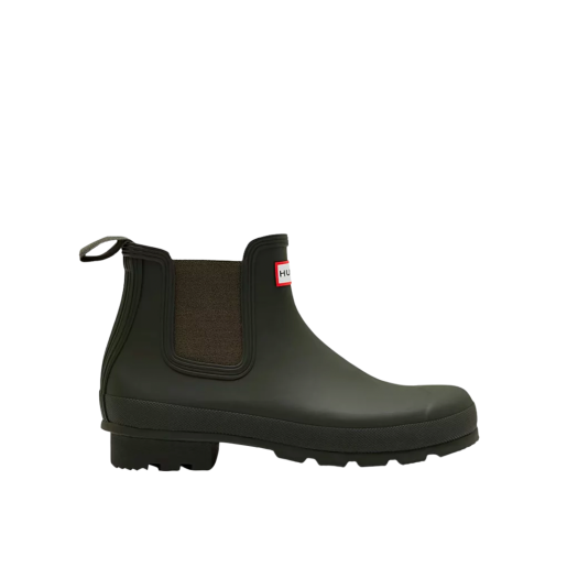 Hunter Original Chelsea Boots Dark Olive