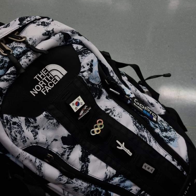 The North Face Big Shot White 착용 스타일 - 1
