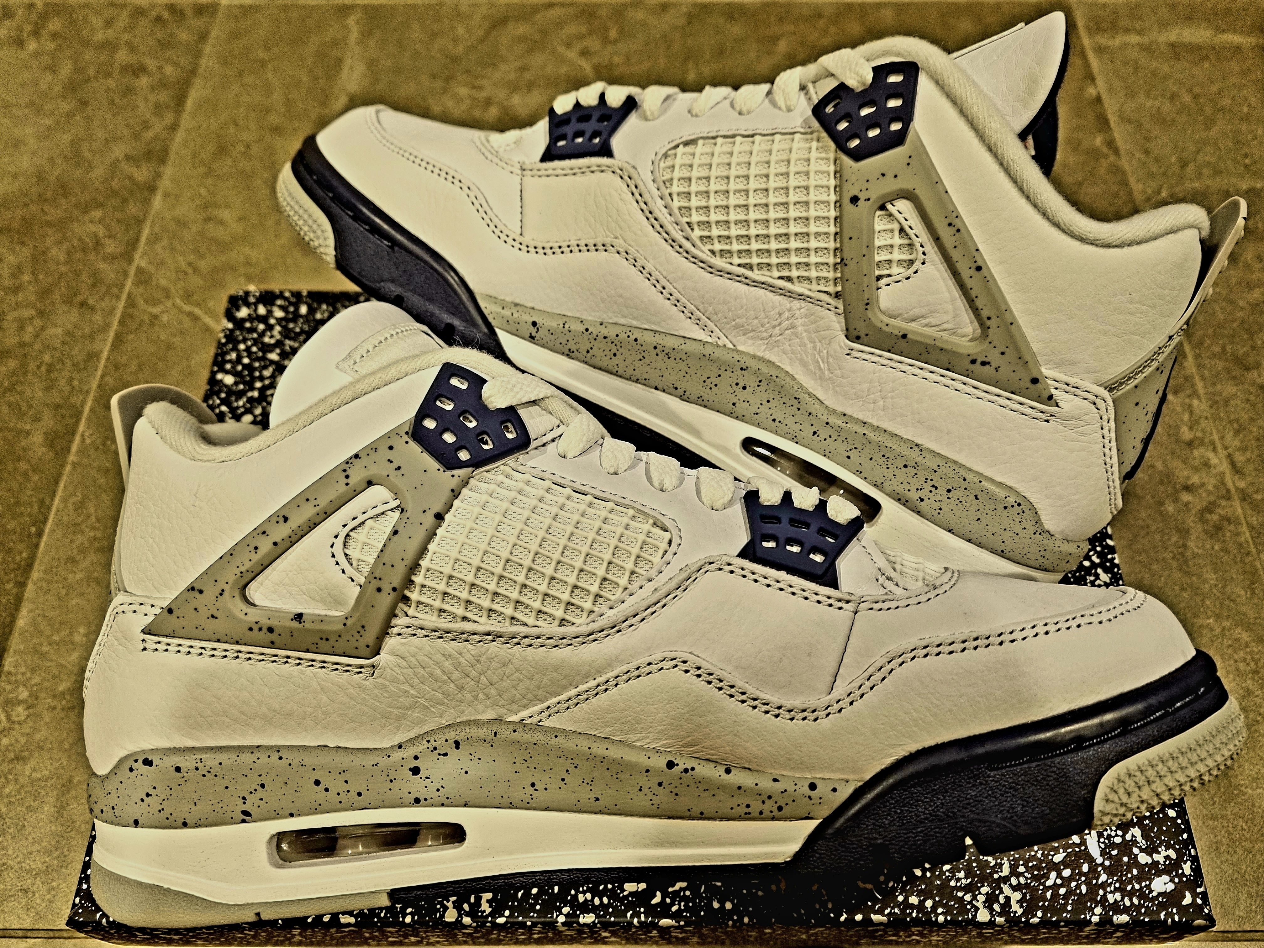 Jordan 4 Retro Midnight Navy 착용 스타일 - 4