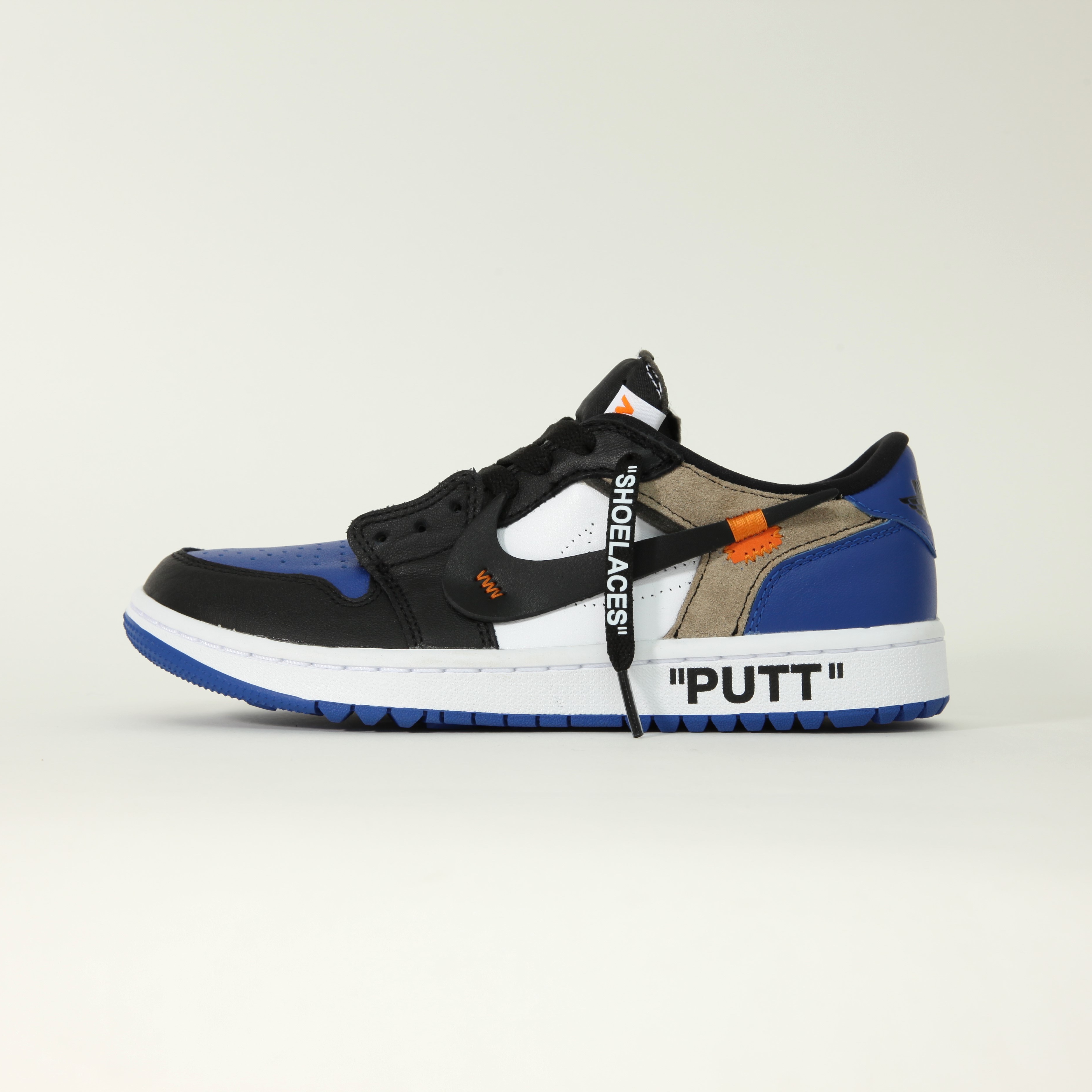 Jordan 1 Low Golf Sport Royal 착용 스타일 - 1