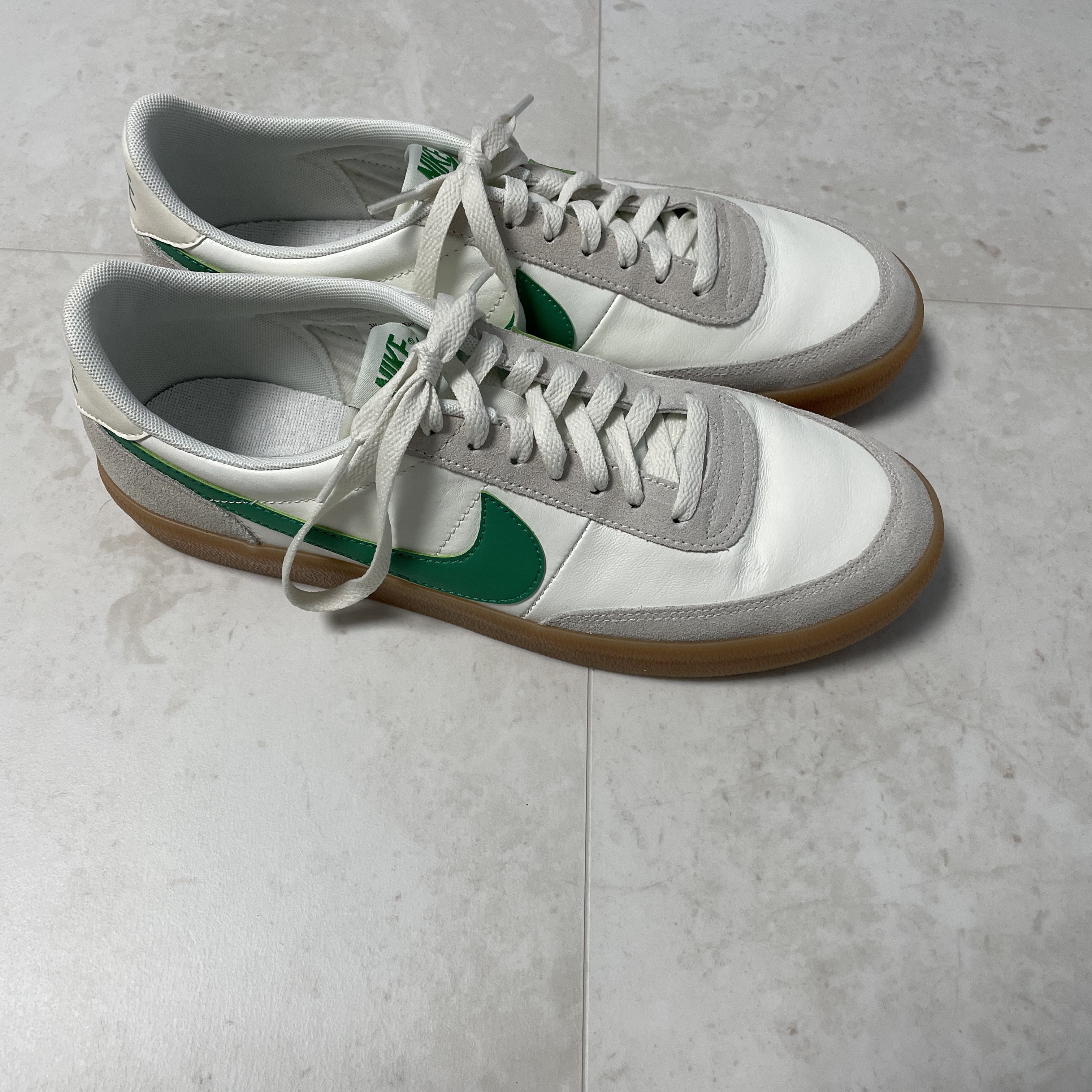 Nike x J.Crew Killshot 2 Lucid Green 착용 스타일