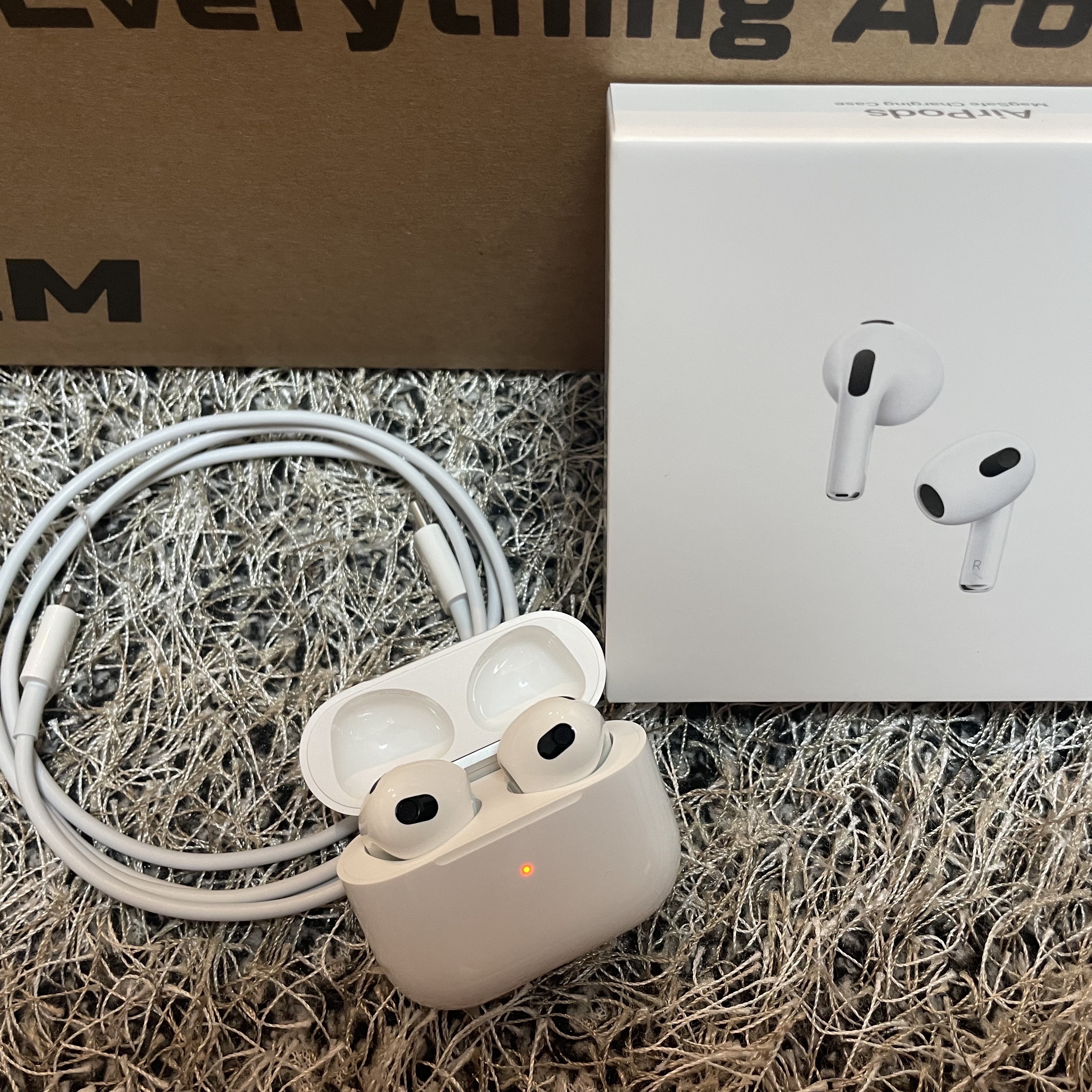 Apple Airpods 3rd Gen with MagSafe Charging Case (Korean Ver.) 착용 스타일