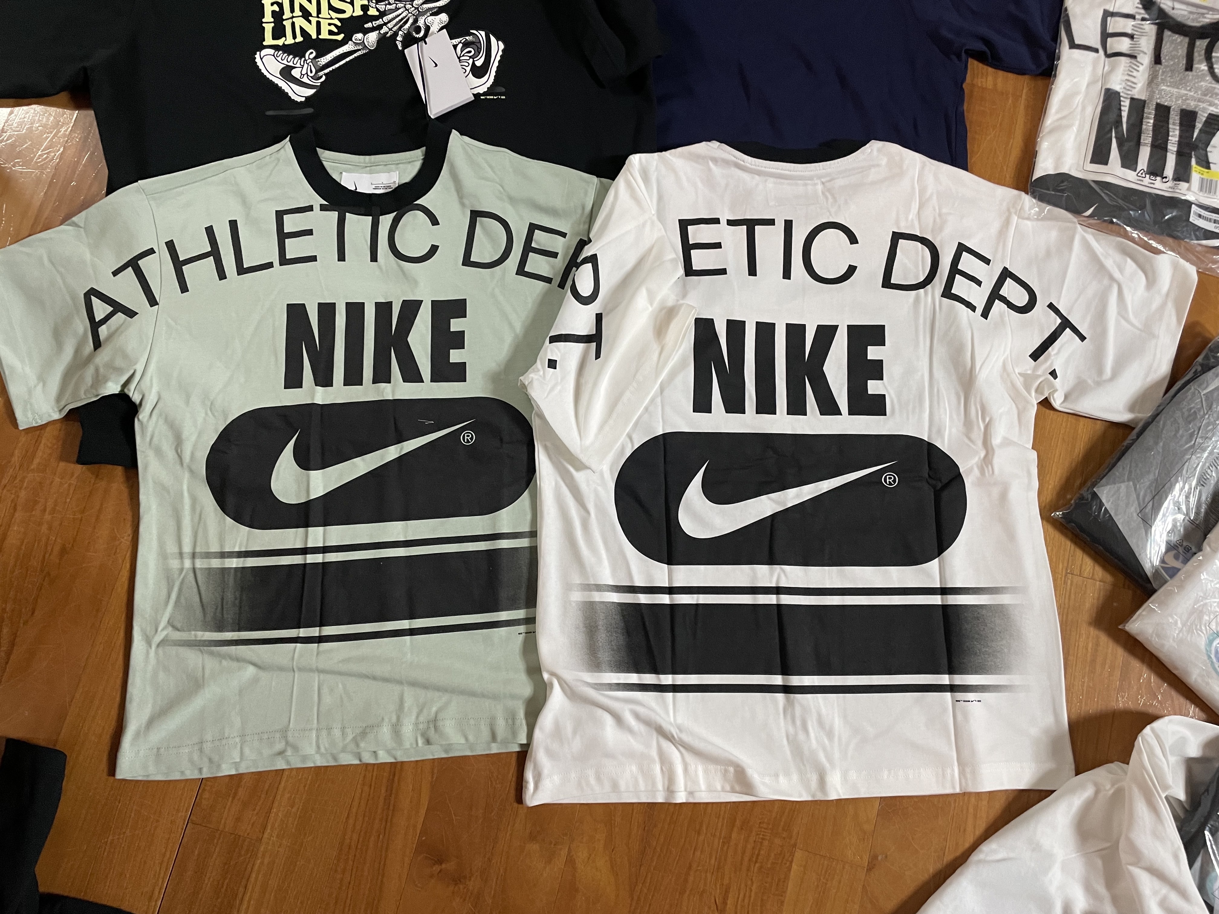 Nike NRG Massive DEPT T-Shirt White - Asia, Nike NRG Massive DEPT T-Shirt Seafoam - Asia 착용 스타일 - 3