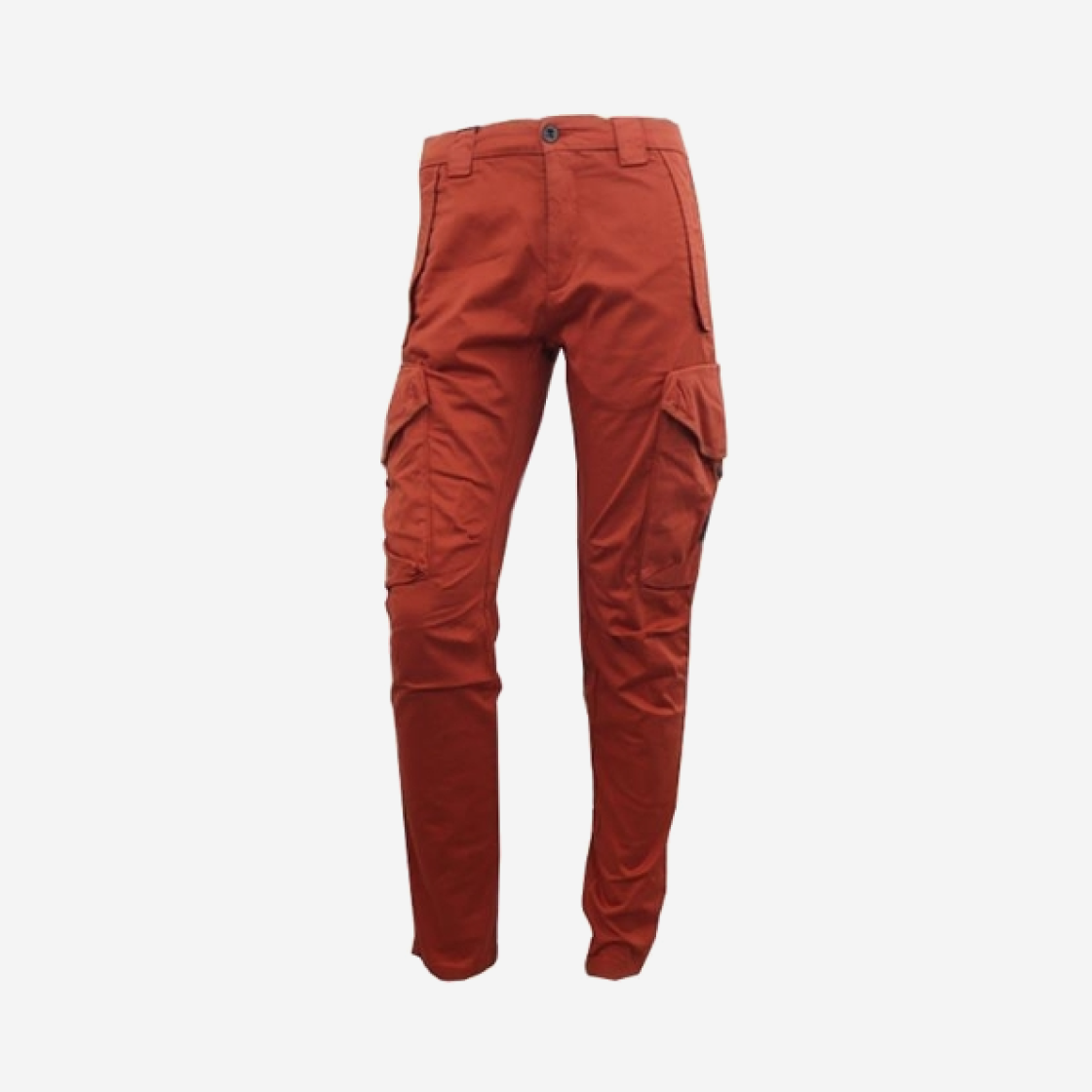 C.P. Company Stretch Sateen Garment Dyed Lens Utility Pants Orange - 21SS 상세 이미지 1