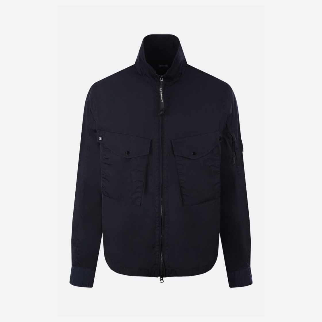 C.P. Company Chrome-R Overshirt Navy - 22FW 상세 이미지 1