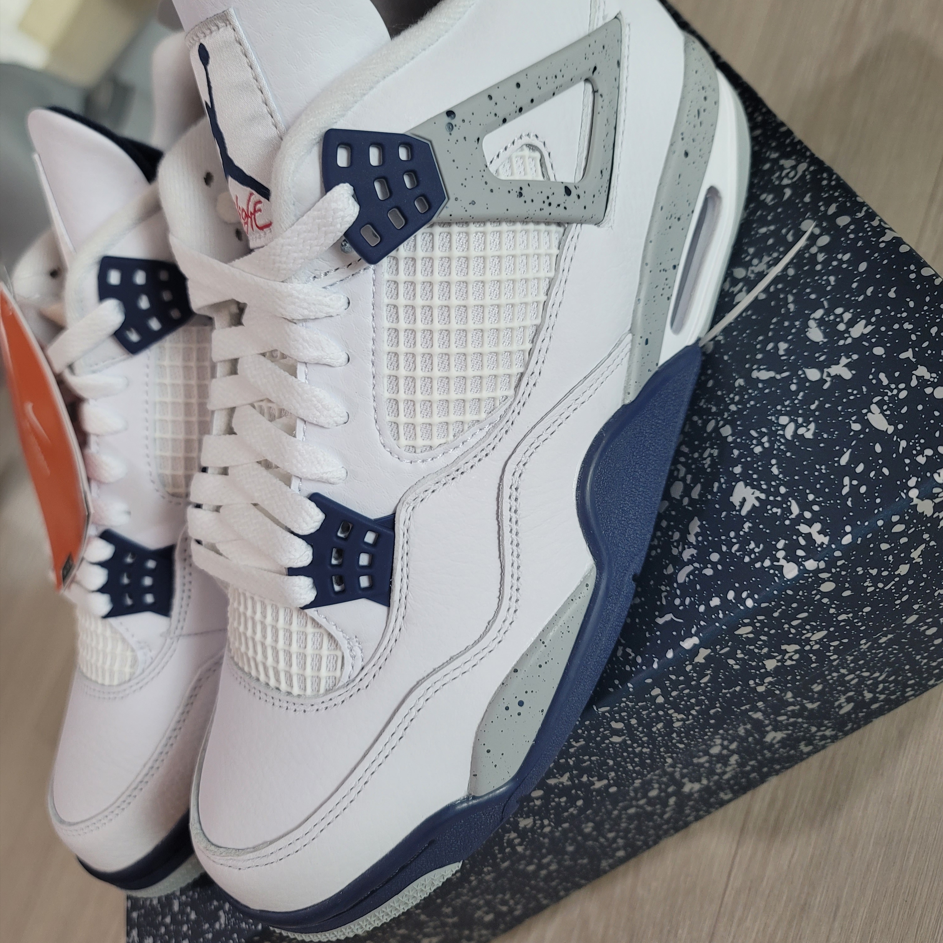 Jordan 4 Retro Midnight Navy 착용 스타일