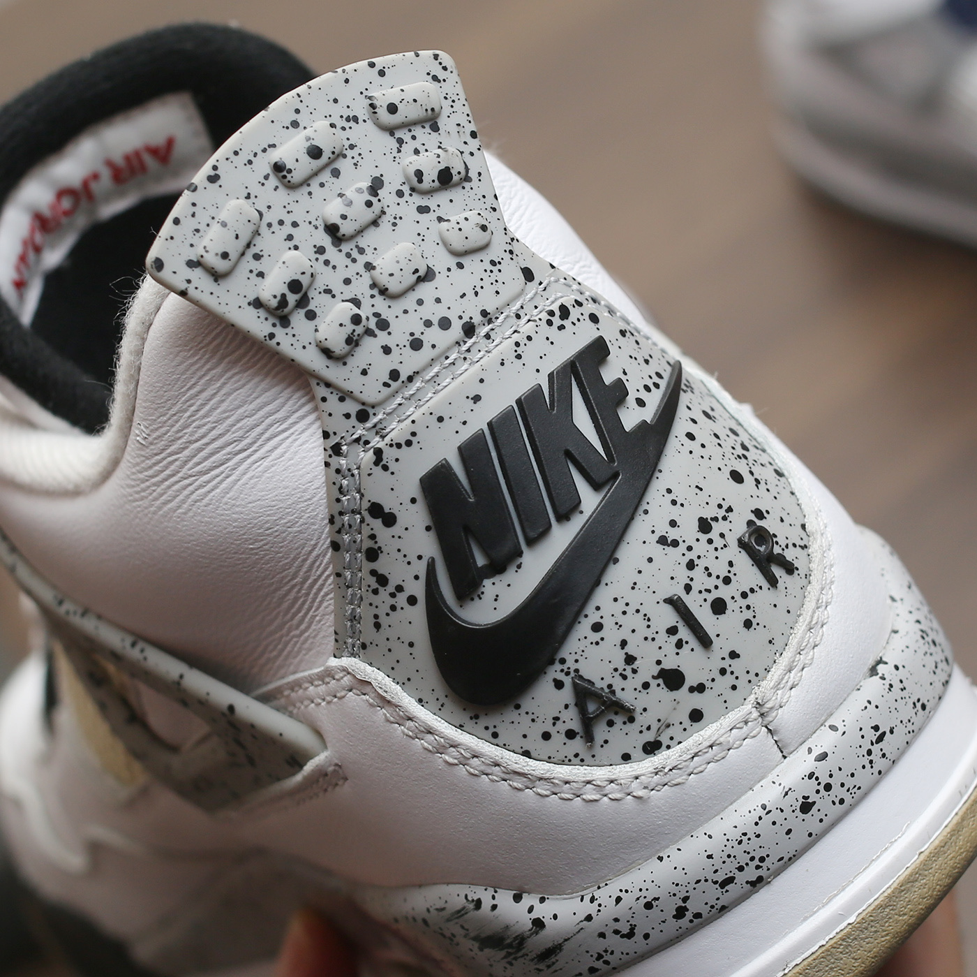 Jordan 4 Retro Midnight Navy, Jordan 4 Retro OG White Cement 2016 착용 스타일 - 3