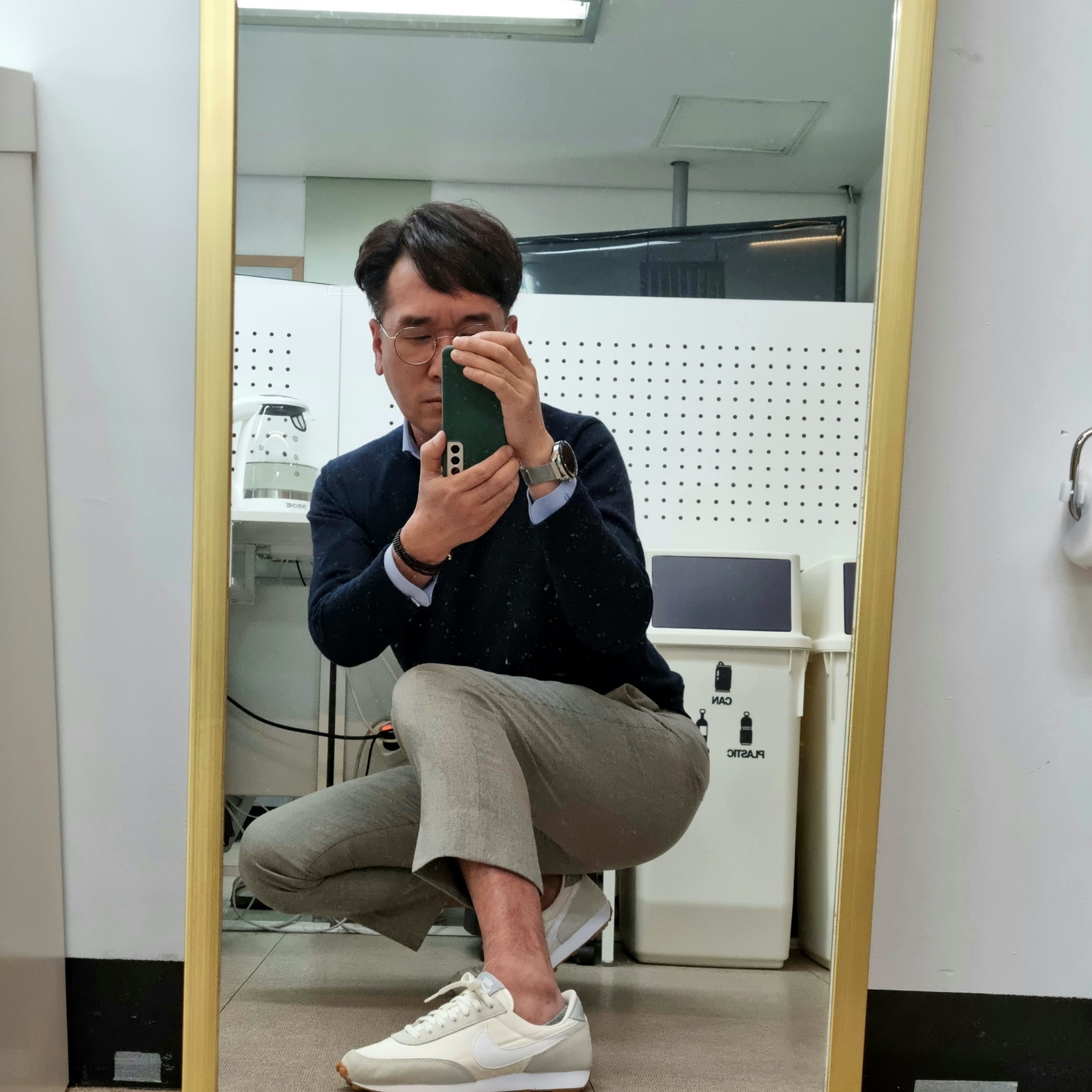 (W) Nike Daybreak Summit White 착용 스타일 - 1