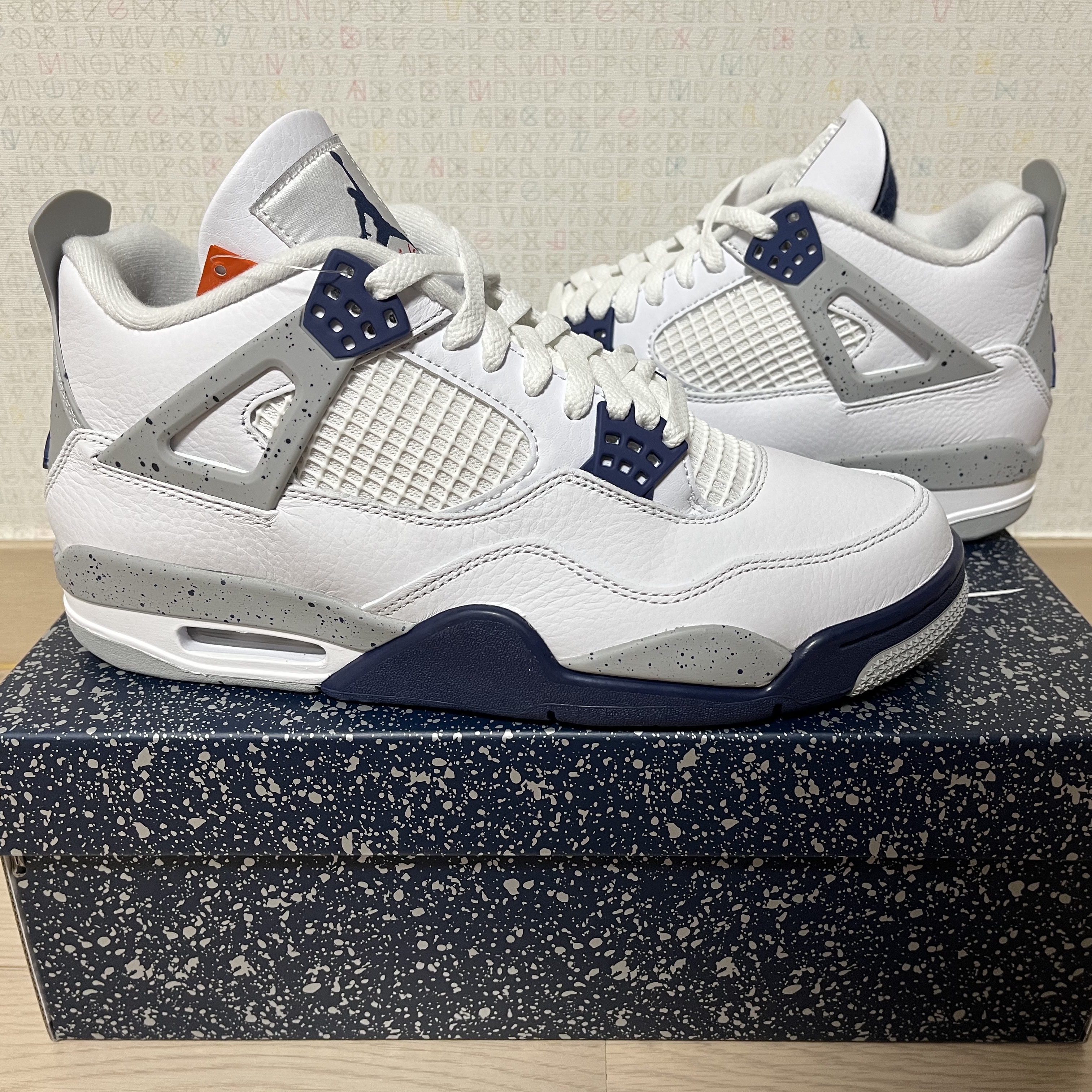Jordan 4 Retro Midnight Navy 착용 스타일 - 2