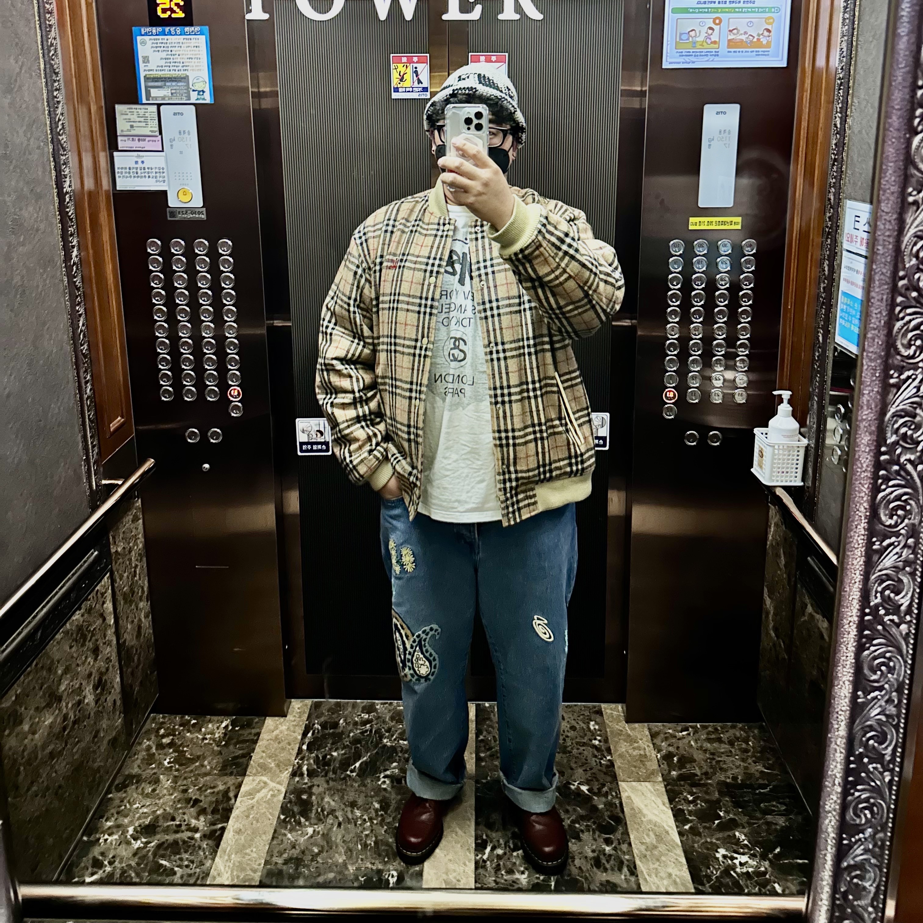 STUSSY AND NOMA T.D BIG OL Denim 30 - デニム/ジーンズ