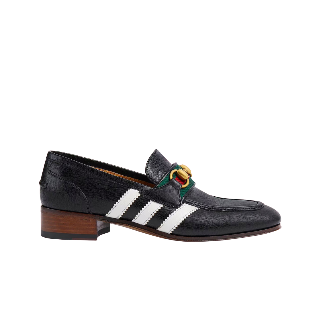 702284-1DOQ0-1061 (W) Gucci x Adidas Loafers Black