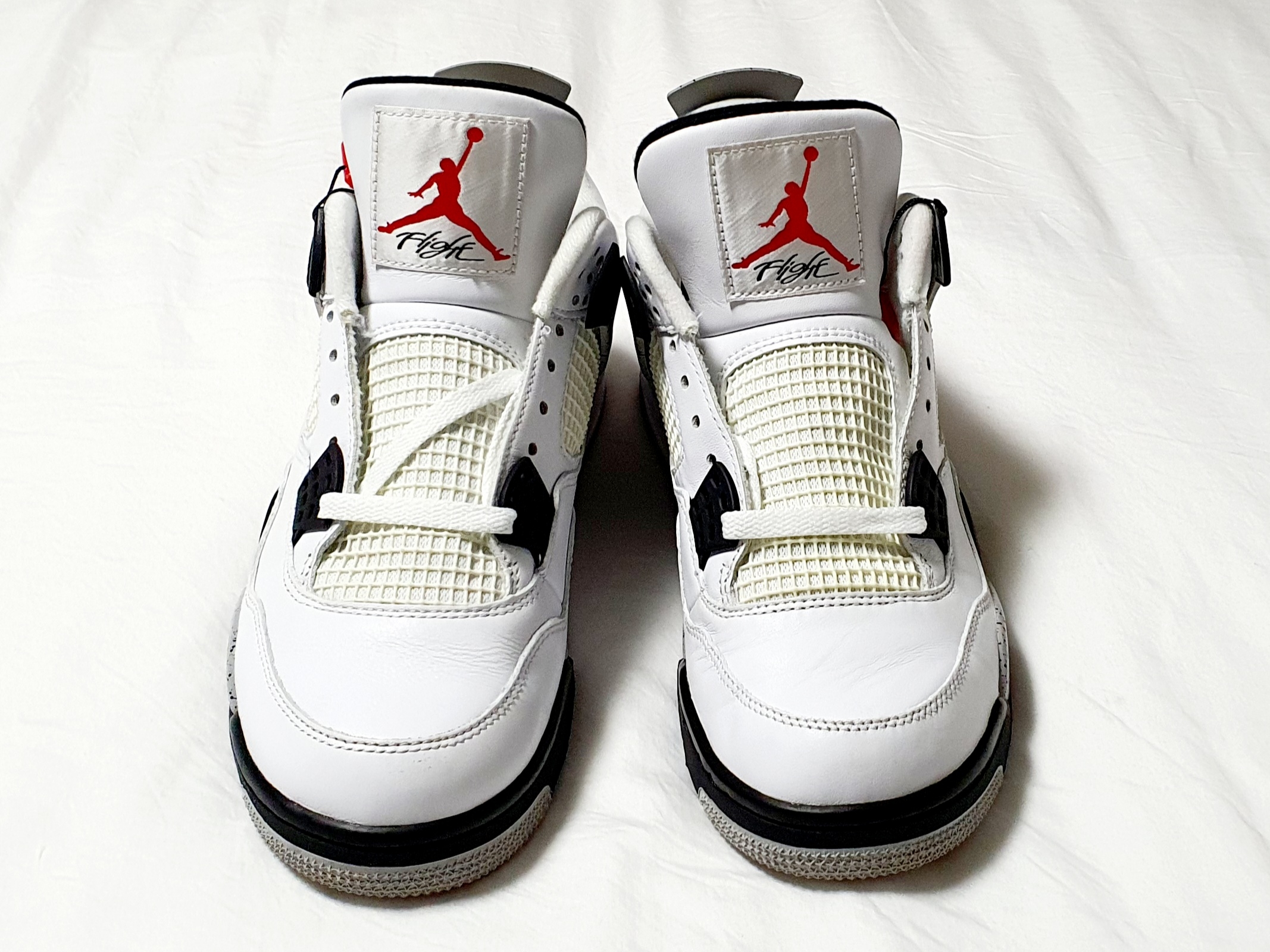 Jordan 4 Retro OG White Cement 2016 착용 스타일 - 2