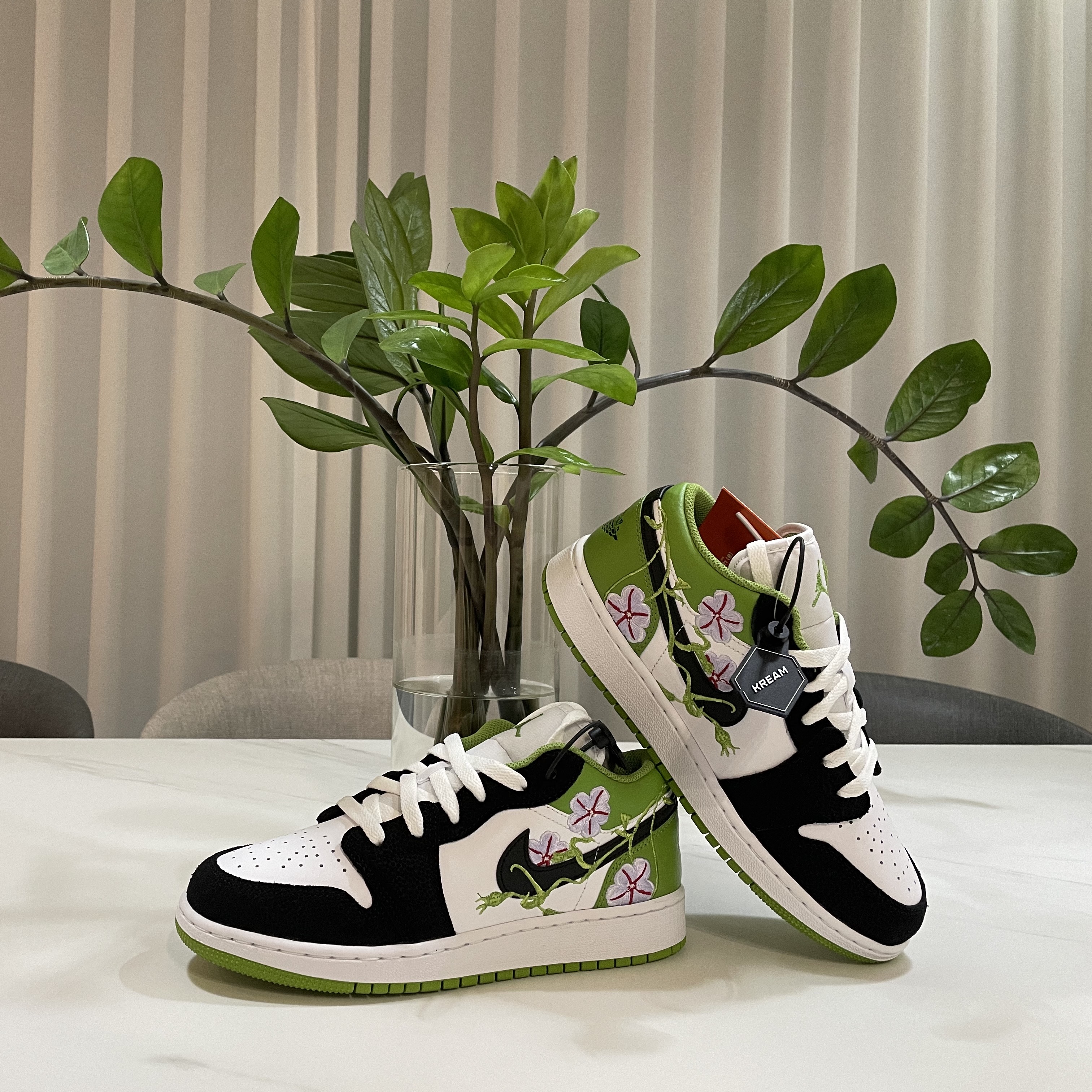 (GS) Jordan 1 Low SE Altitude Green 착용 스타일