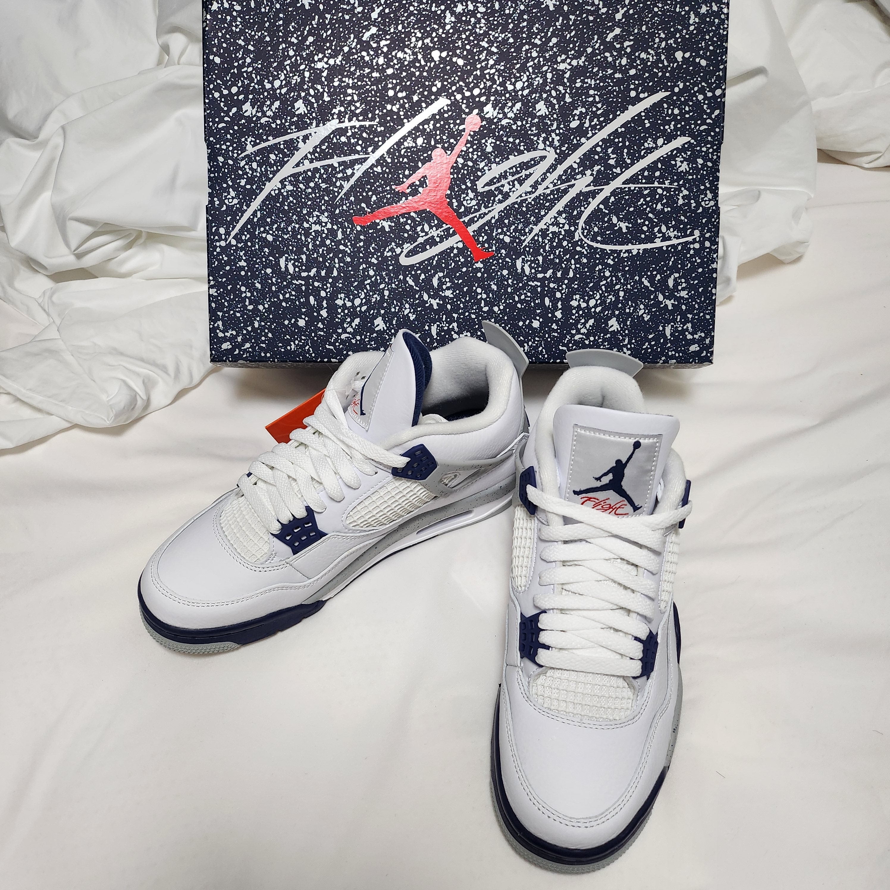 Jordan 4 Retro Midnight Navy 착용 스타일