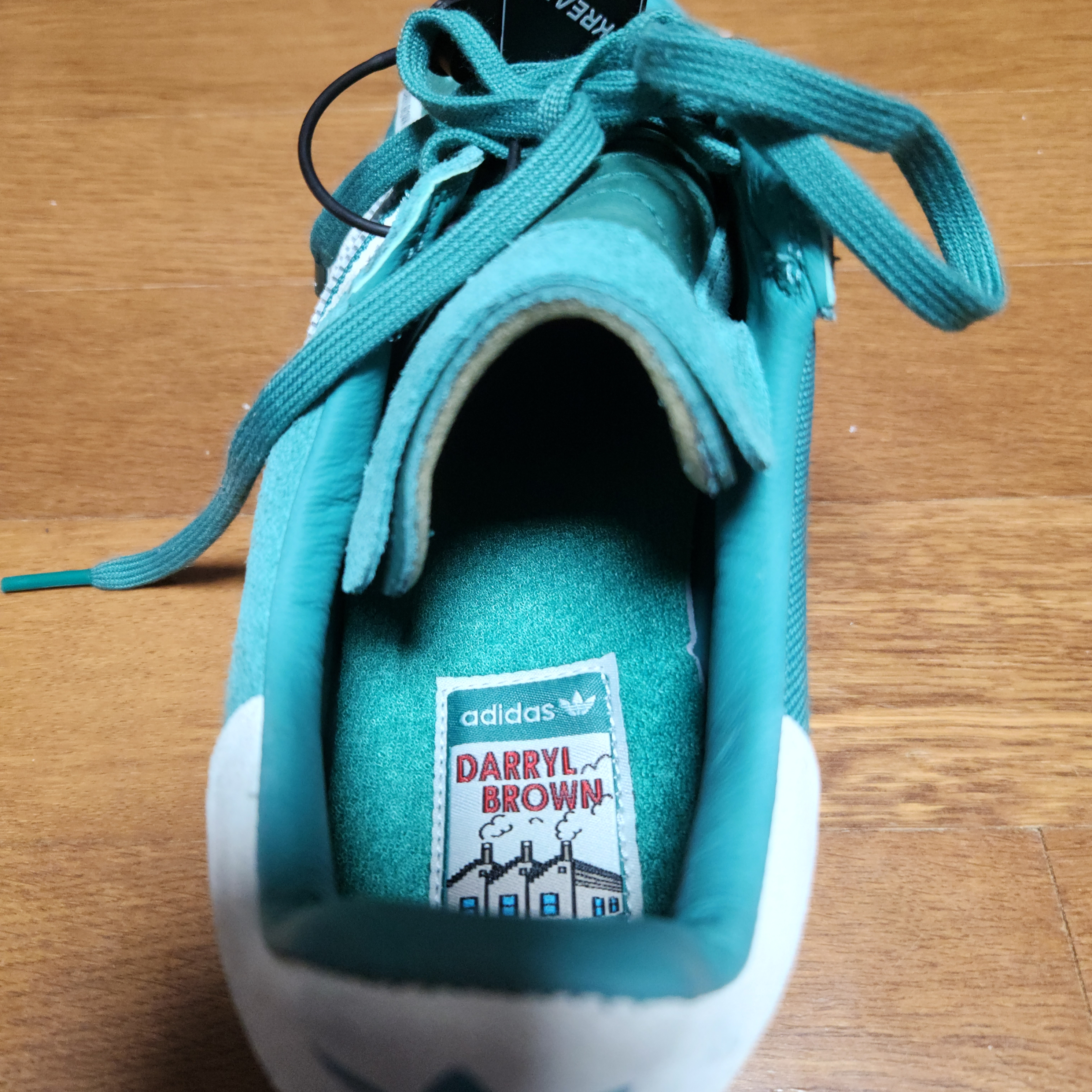Adidas x Darryl Brown Campus 80 Active Green 착용 스타일 - 3