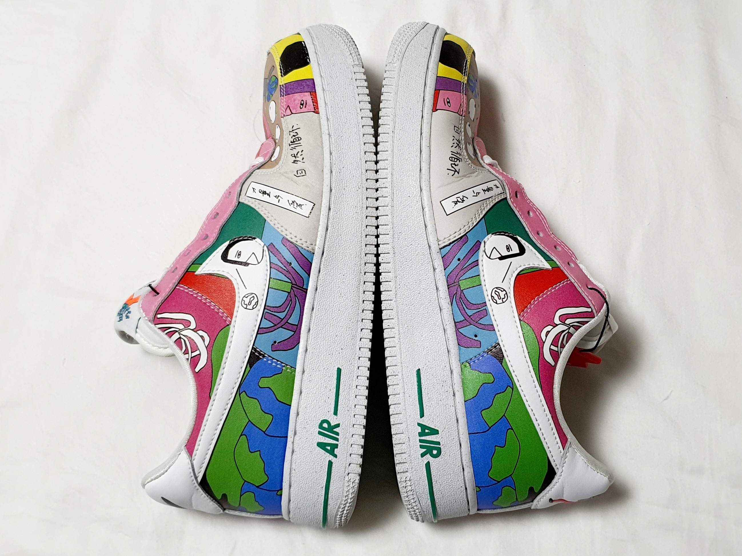 Nike x Ruohan Wang Air Force 1 Low Flyleather 착용 스타일 - 2