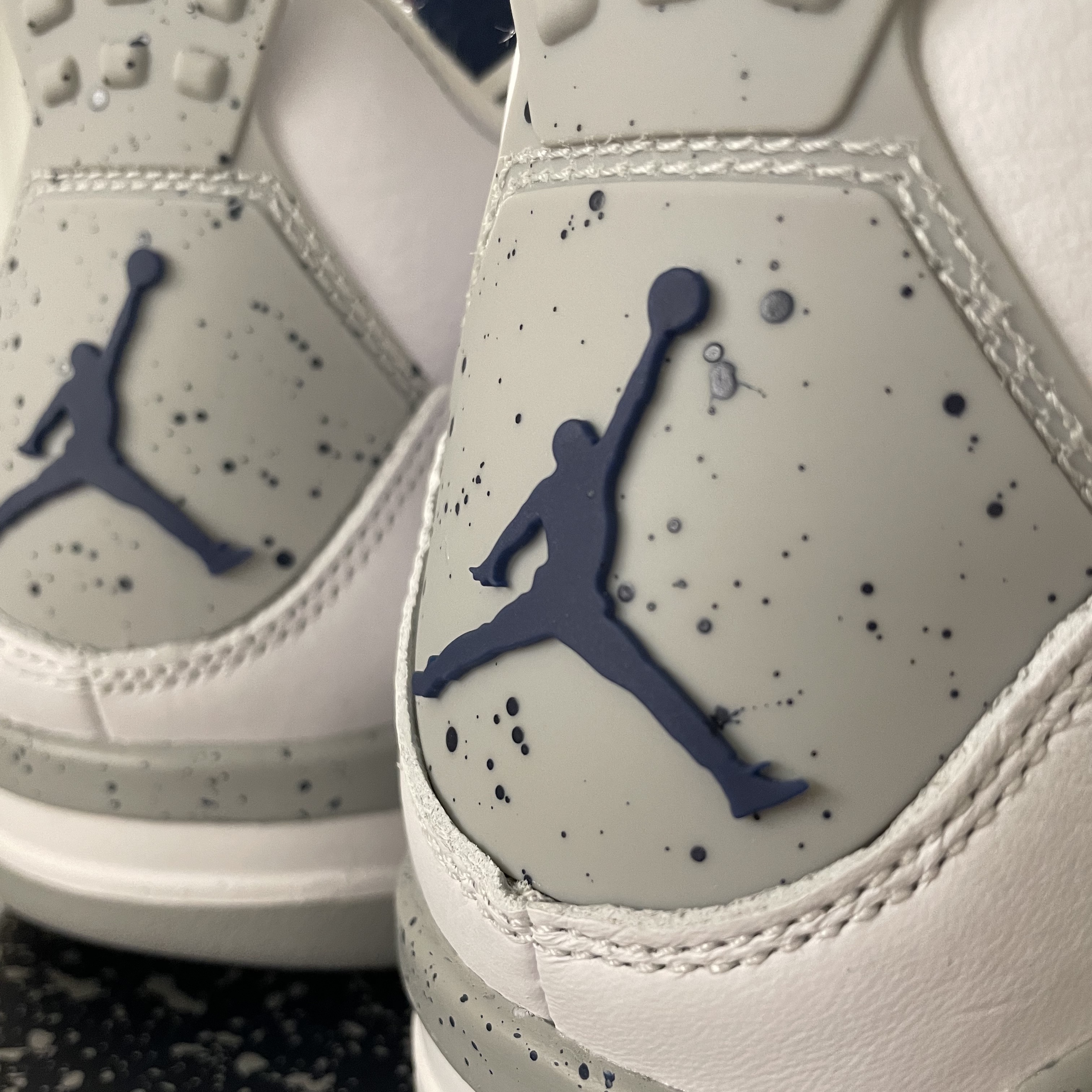 Jordan 4 Retro Midnight Navy 착용 스타일 - 3