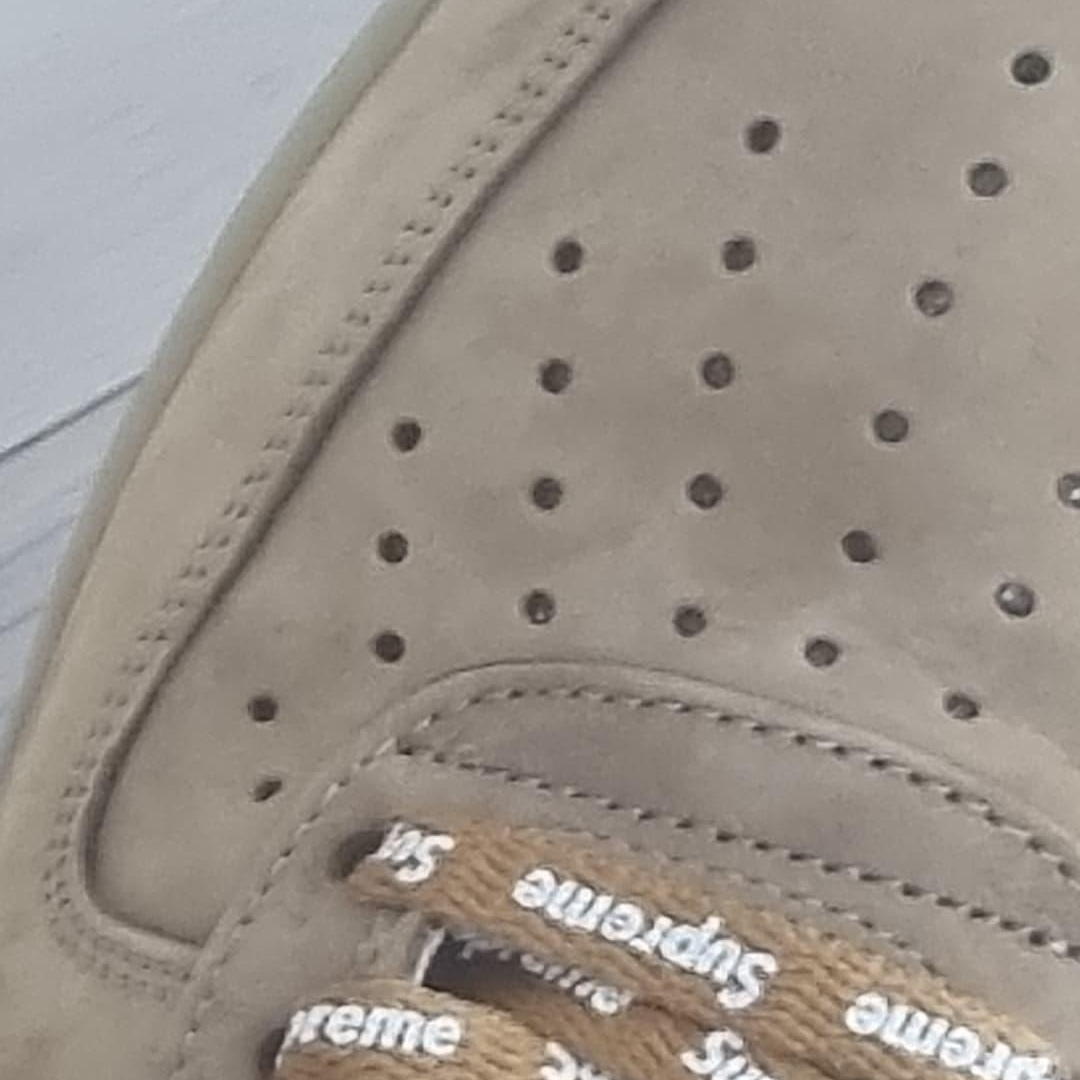 Nike Air Force 1 '07 WB Flax 착용 스타일 - 1