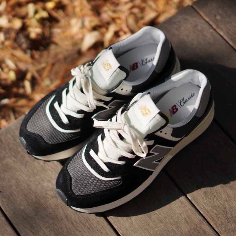 New Balance 574 Legacy Black 착용 스타일 - 4