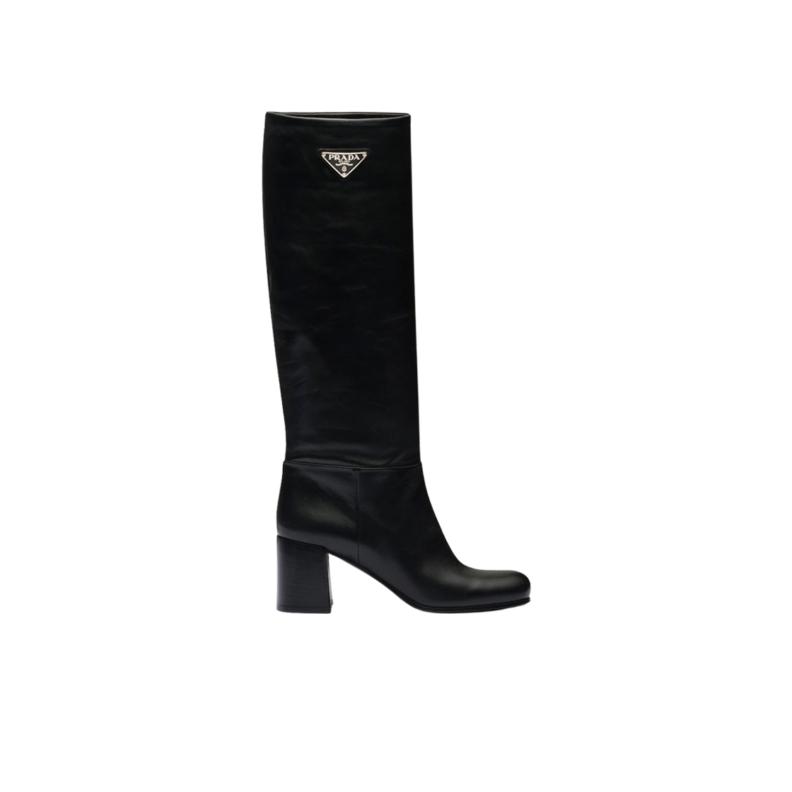 (W) 프라다 레더 부츠 블랙