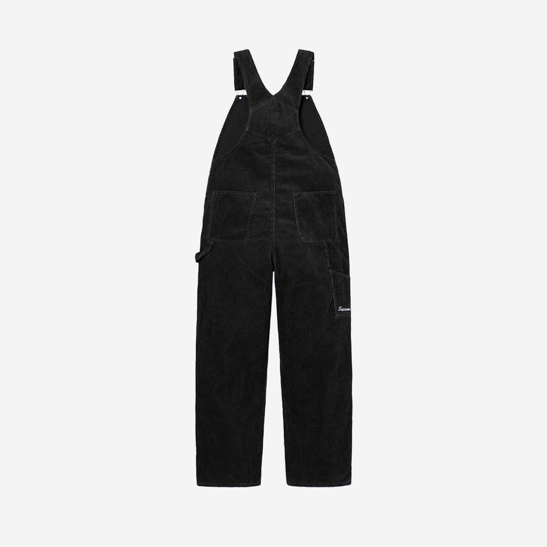 Supreme x Dickies Corduroy Overalls Black - 22FW 상세 이미지 2