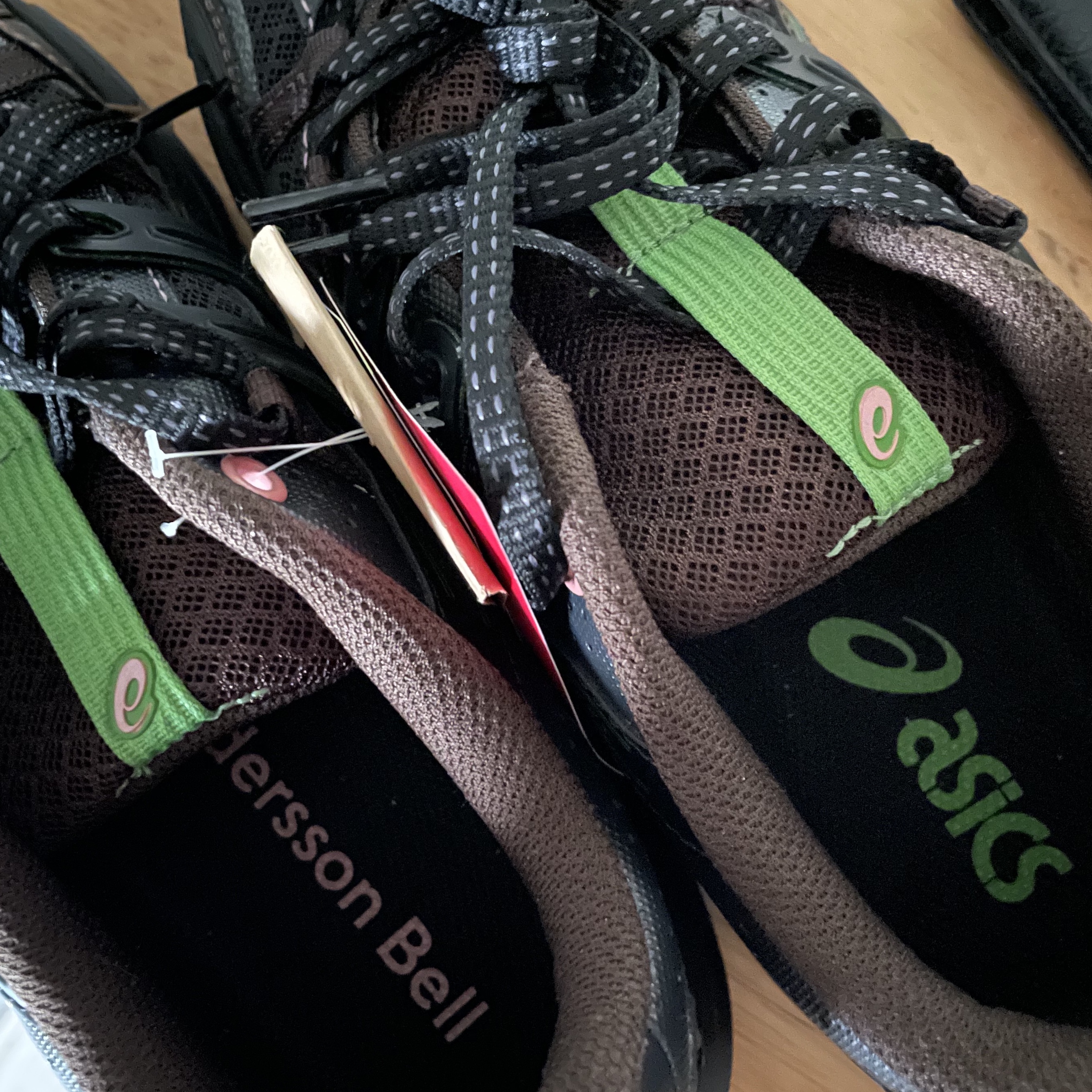Asics x Andersson Bell Gel-Sonoma 15-50 Black Green, Nike x Stussy Air Force 1 '07 Mid SP Fossil 착용 스타일 - 3