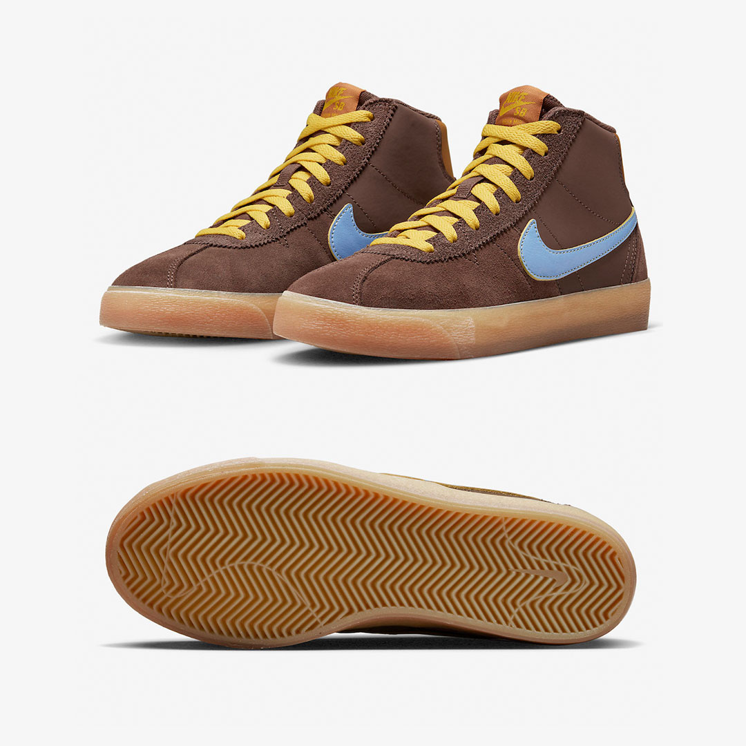 (W) Nike x Why So Sad? SB Bruin High Light Chocolate 착용 스타일 - 2