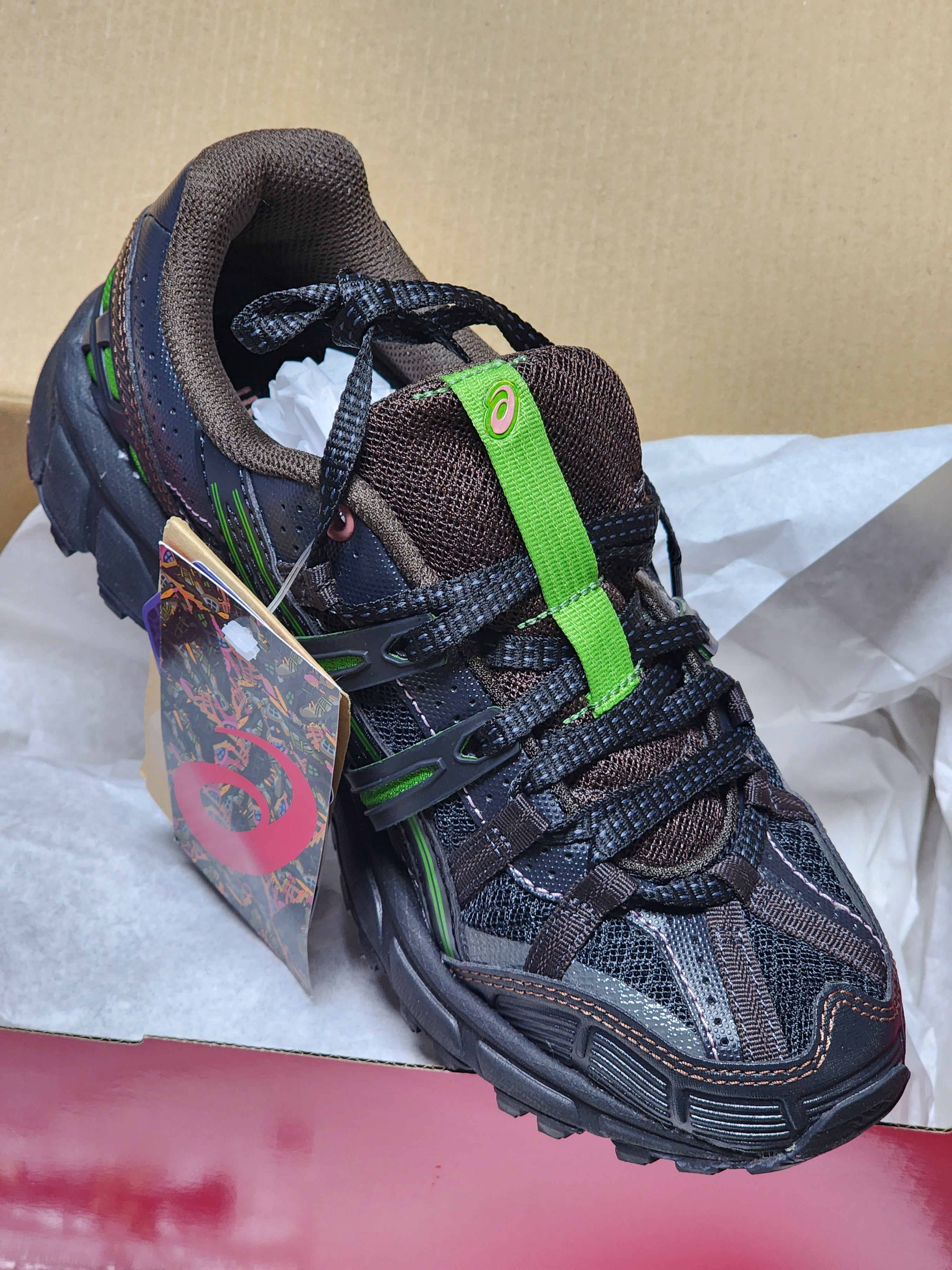 Asics x Andersson Bell Gel-Sonoma 15-50 Black Green 착용 스타일