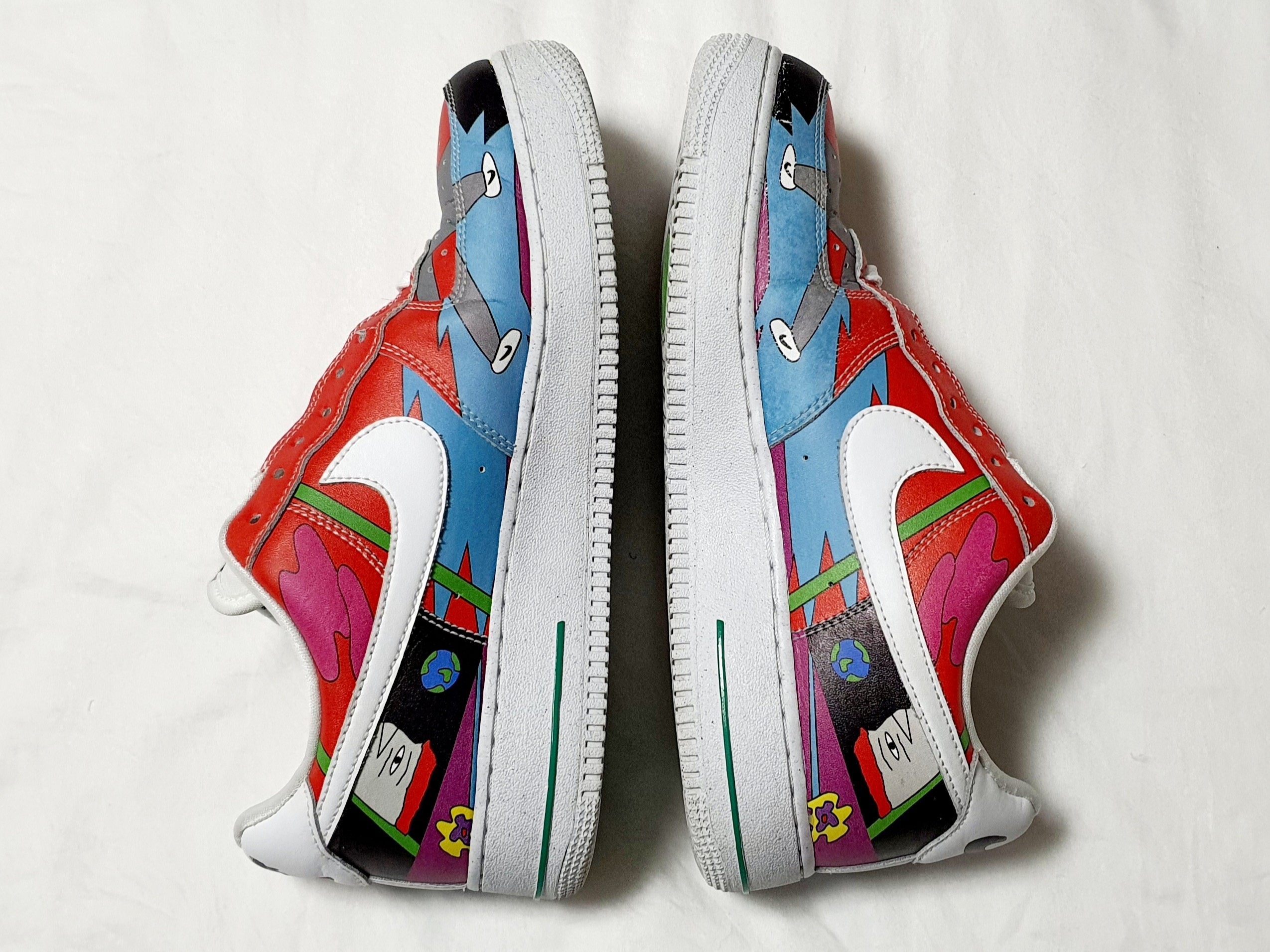 Nike x Ruohan Wang Air Force 1 Low Flyleather 착용 스타일 - 4