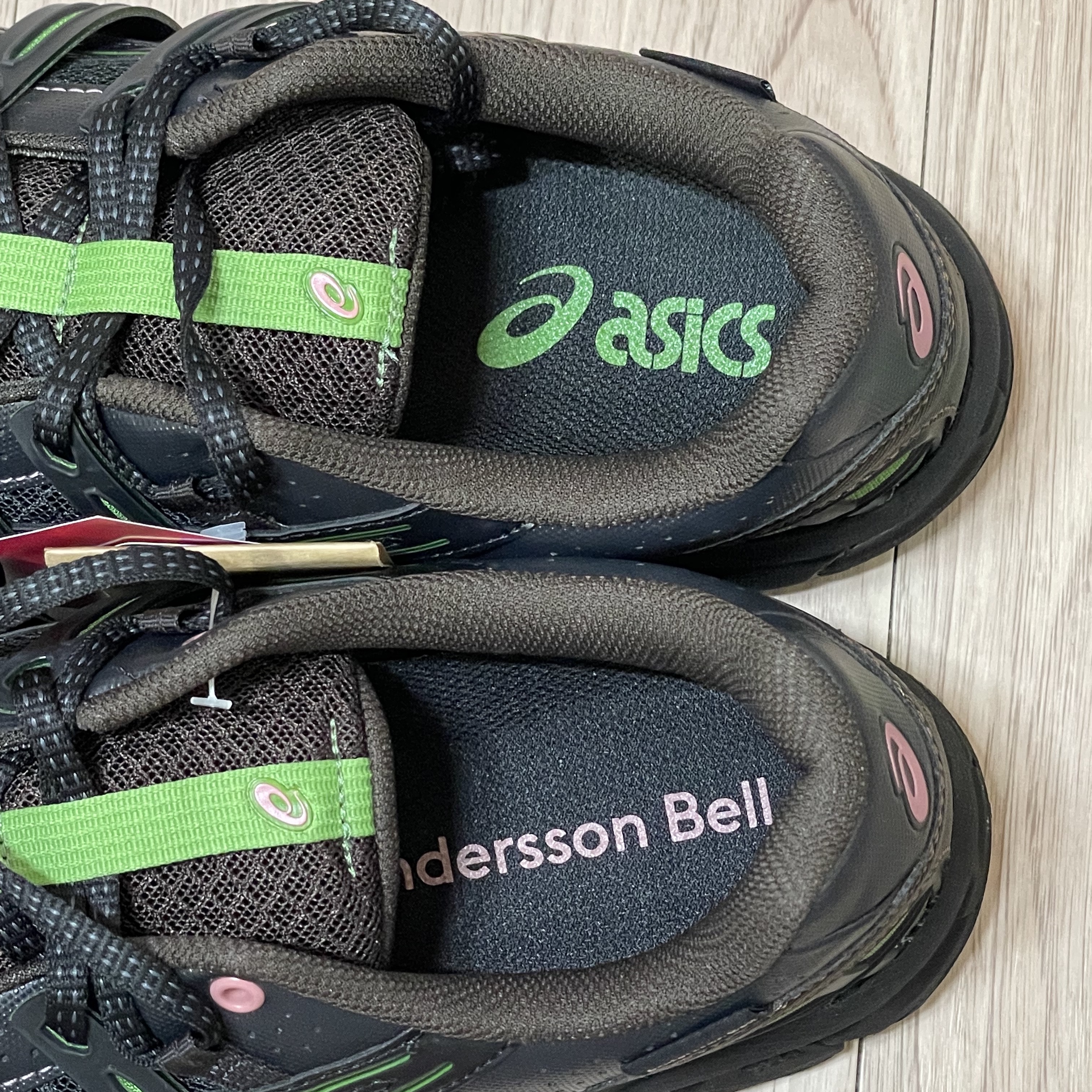 Asics x Andersson Bell Gel-Sonoma 15-50 Black Green 착용 스타일 - 5