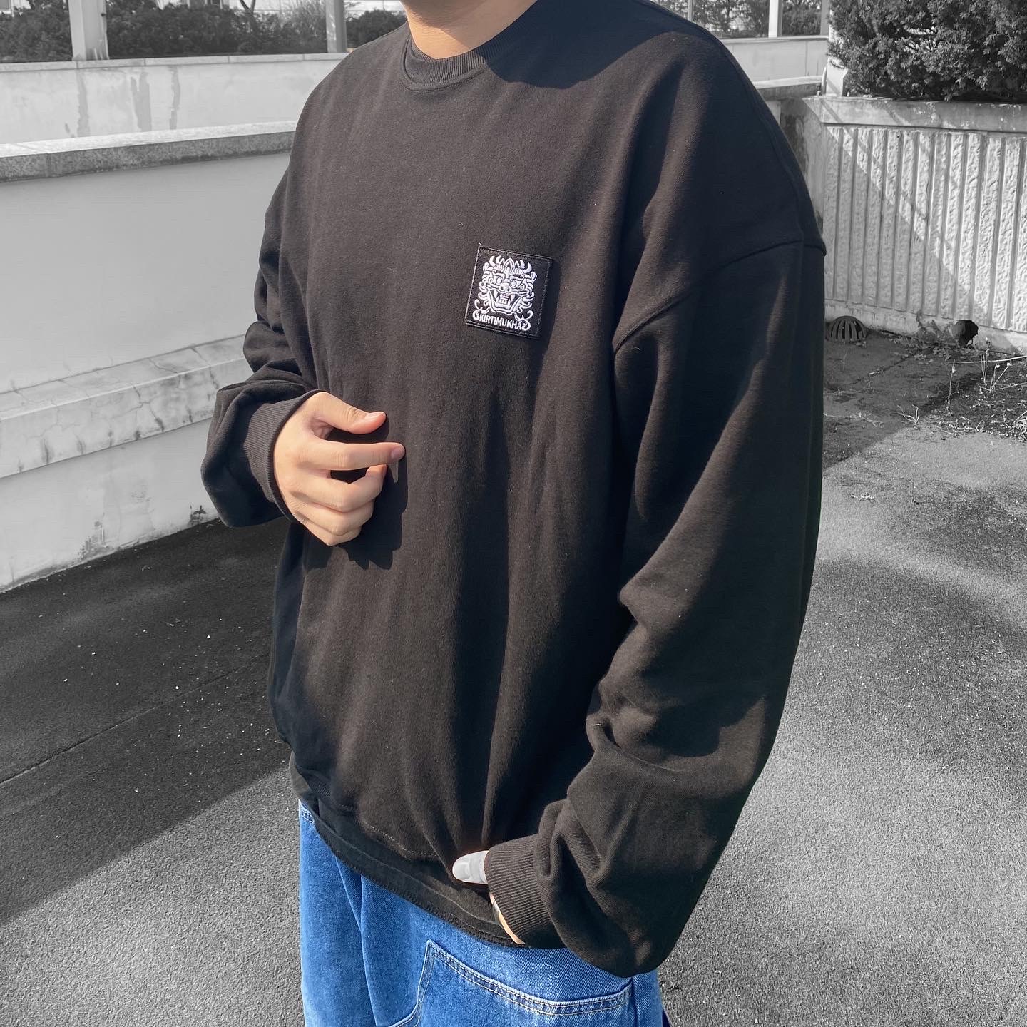 Hoka Bondi 7 Black - Wide 착용 스타일 - 4