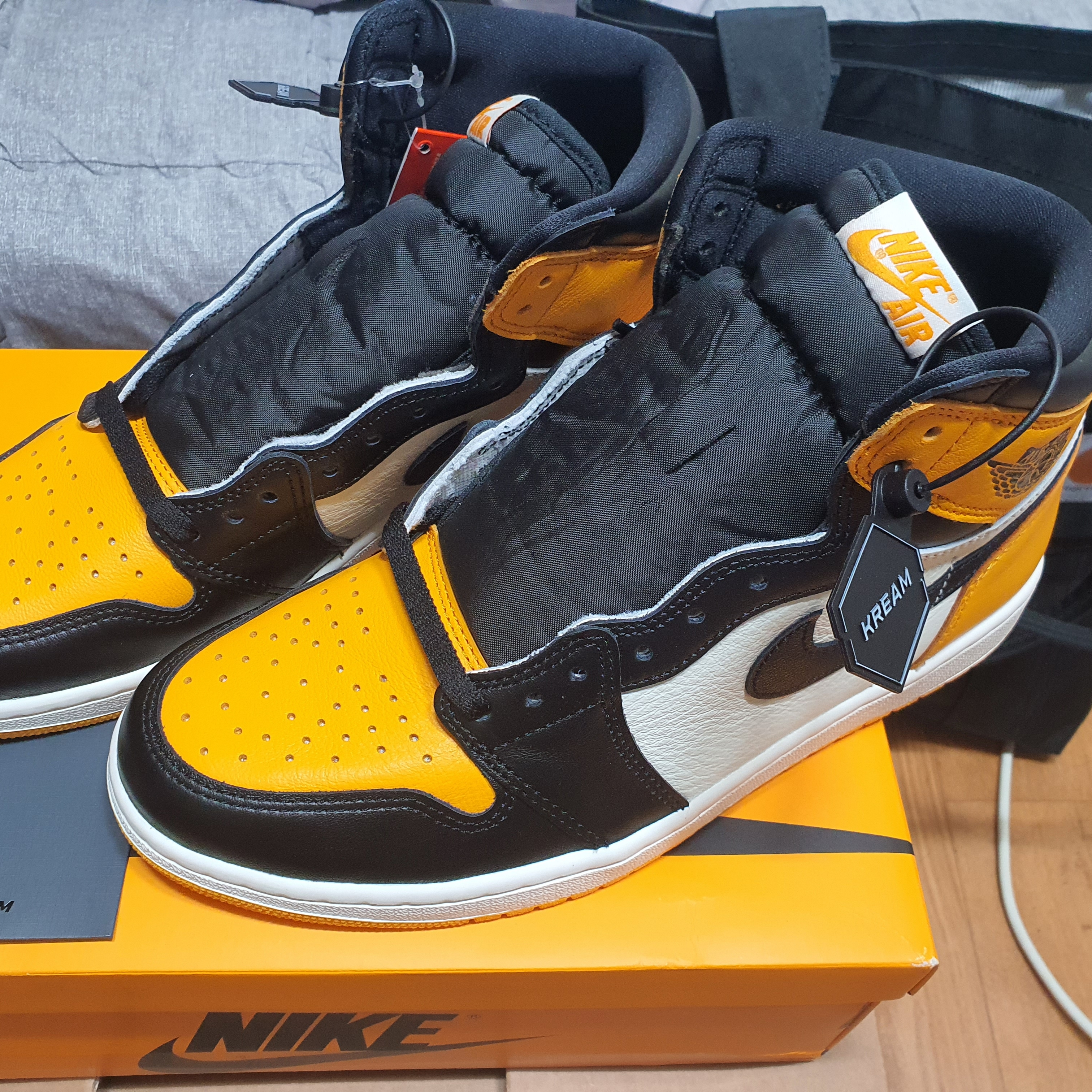 Jordan 1 Retro High OG Taxi 착용 스타일