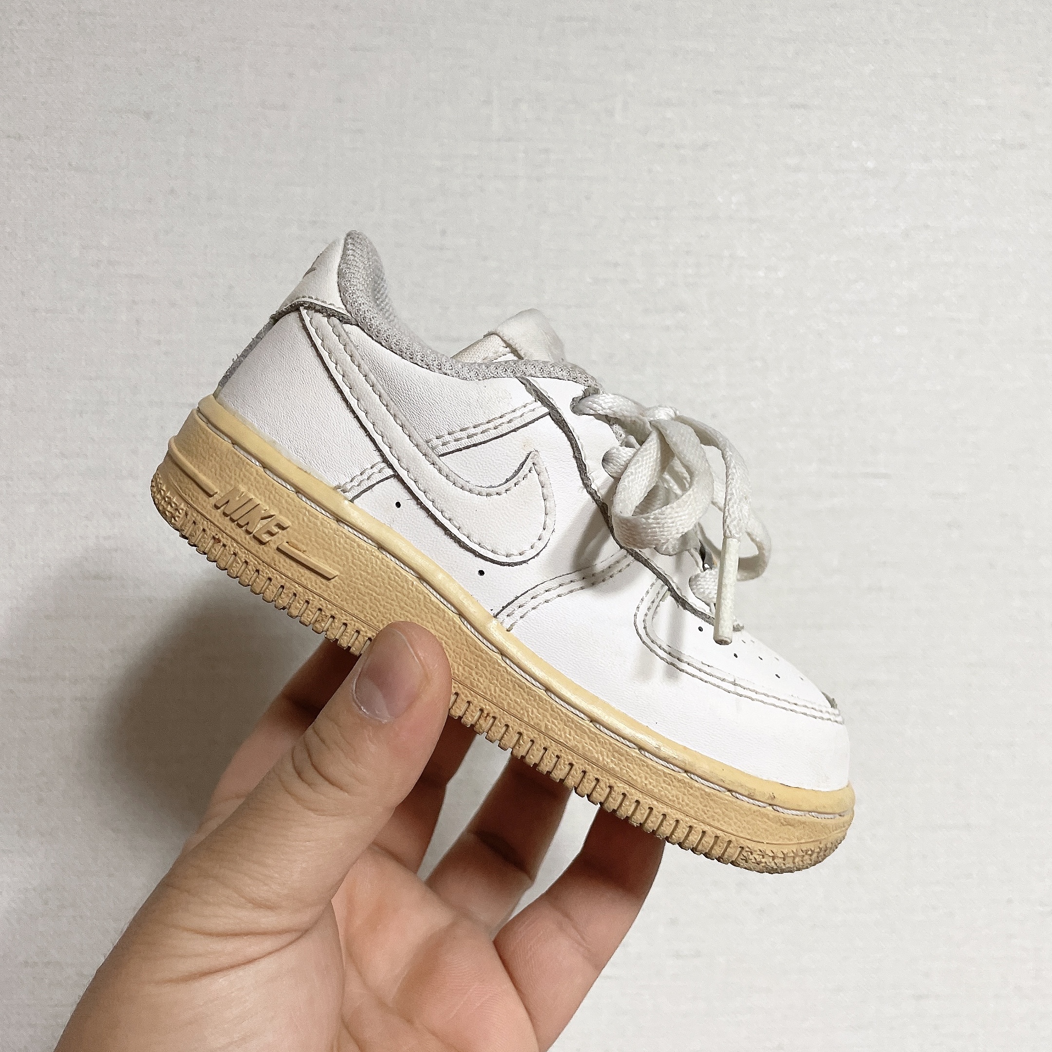 (TD) Nike Force 1 LE White 착용 스타일
