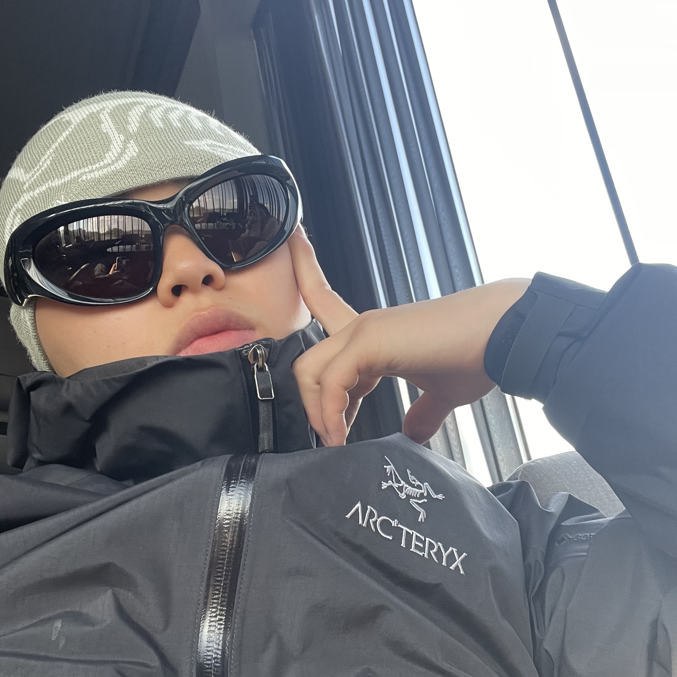 Arc'teryx Zeta SL Jacket Black, Arc'teryx Bird Head Toque Habitat 착용 스타일