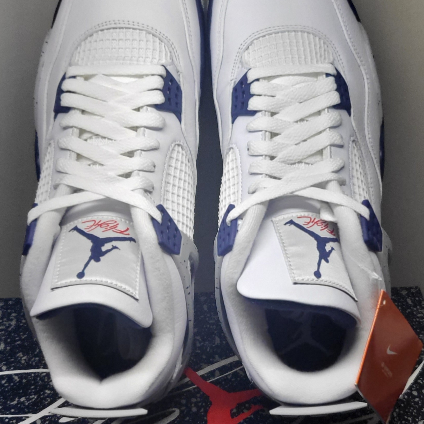 Jordan 4 Retro Midnight Navy 착용 스타일 - 4